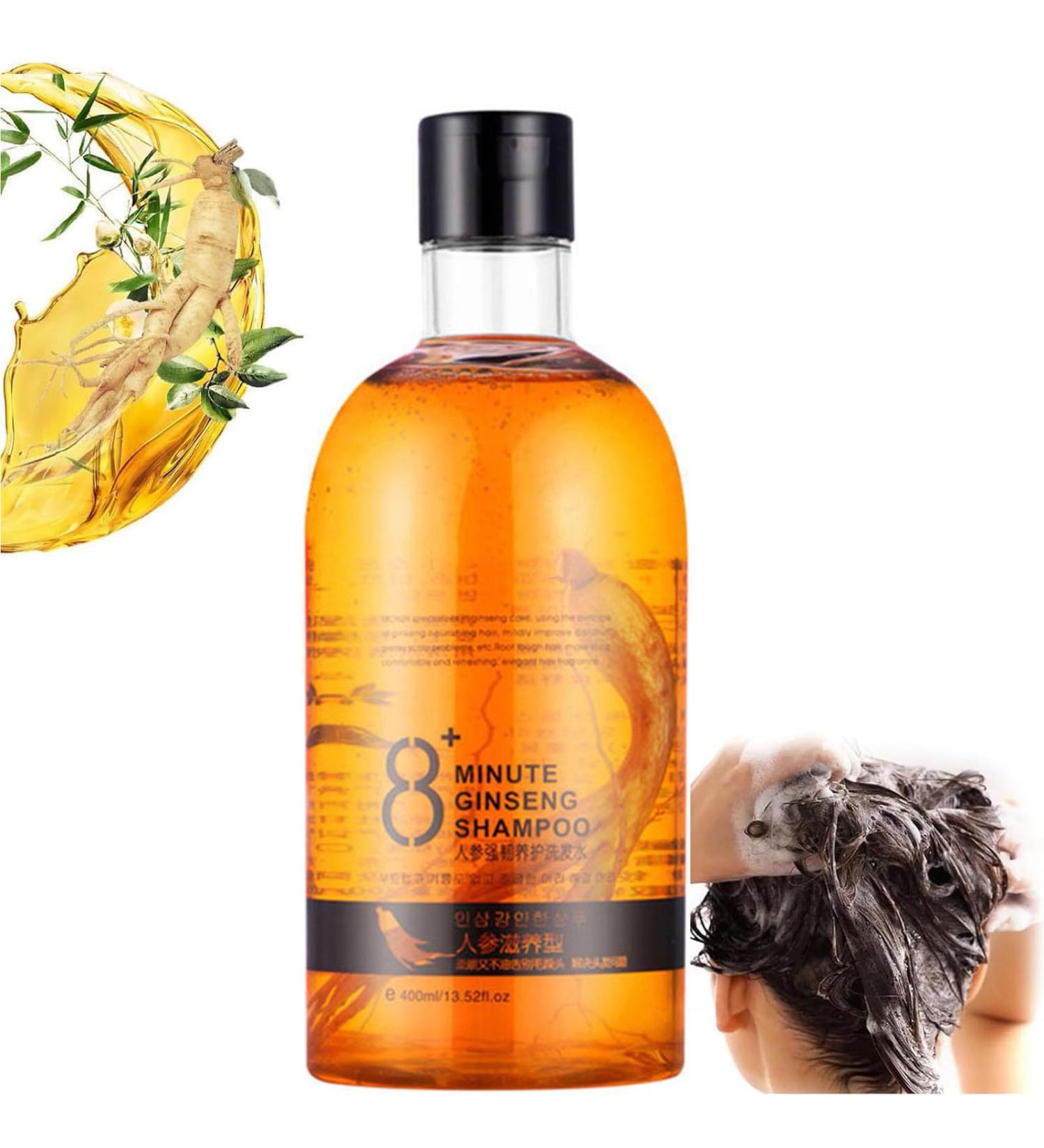 BAInuai Ginseng Shampoo Ginseng Extract Root Nourishing Shampoo Restore Smooth Soft Hair for Men and Women - Buy Online on GoSupps.com