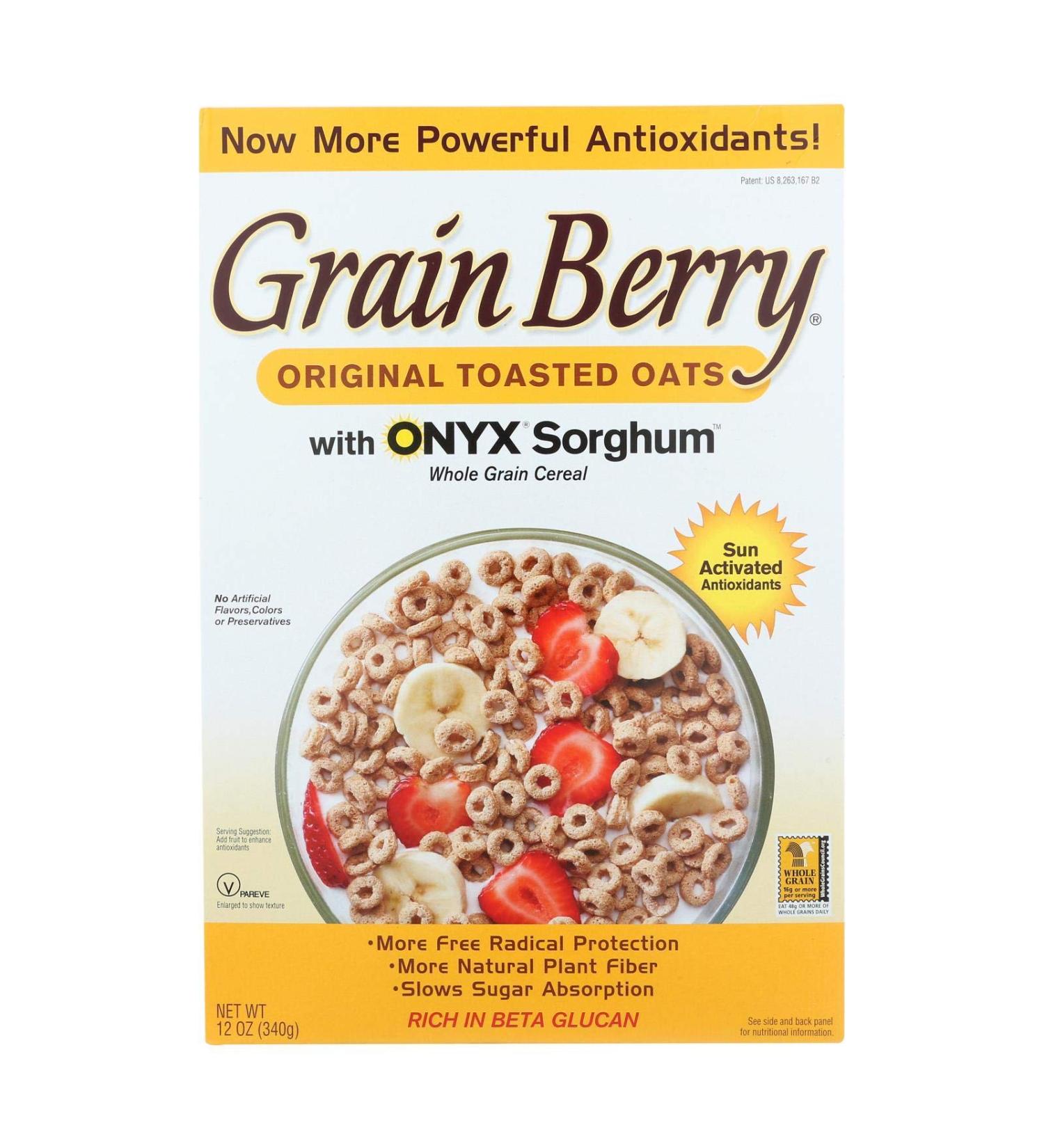 Grain Berry Toasted Oat Cereal - 12 OZ (Pack of 6) | The Silver Palate - Buy Online on GoSupps.com