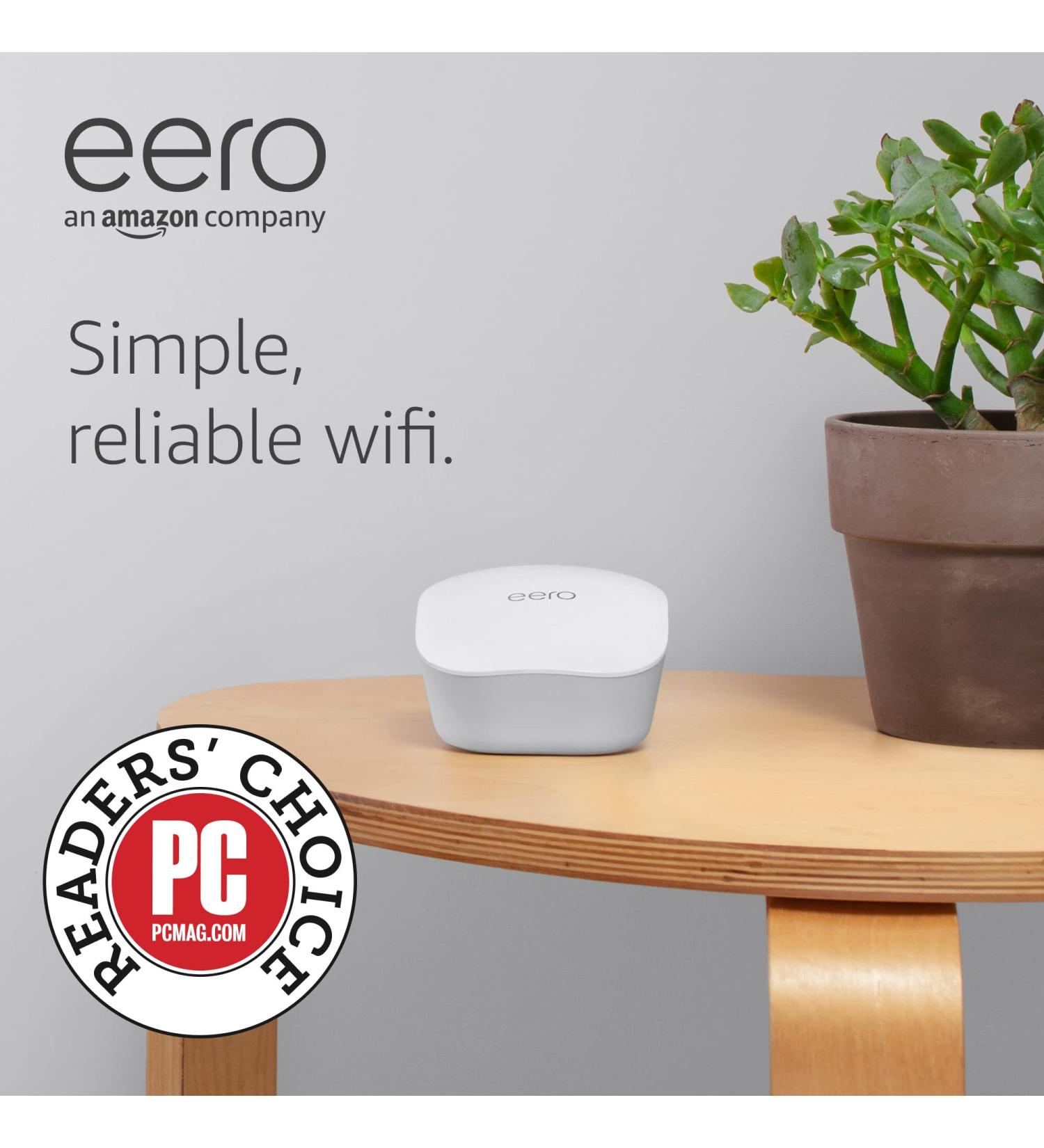 Amazon eero Mesh WiFi System - Whole-Home Coverage Router Replacement (3-Pack) - Buy Online on GoSupps.com