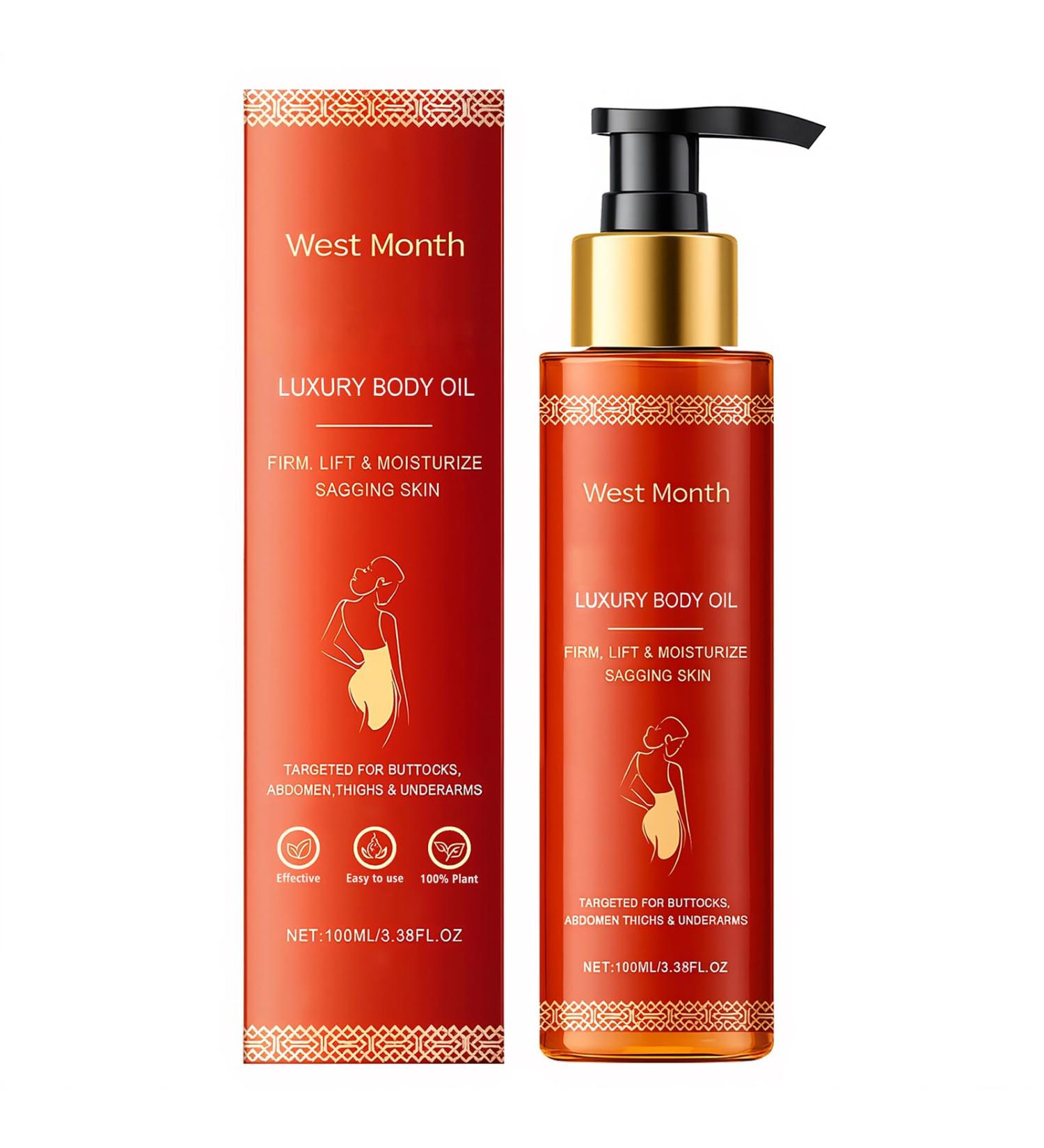 Body Firming Oil & Hydrating Massage Oil | Skin Tightening Appearance for Arms Thighs & Belly | Vitamin E Jojoba & Rosemary | Daily Moisture for Dry Loose Skin & Uneven Texture Care 3.38 fl.oz - Buy Online on GoSupps.com