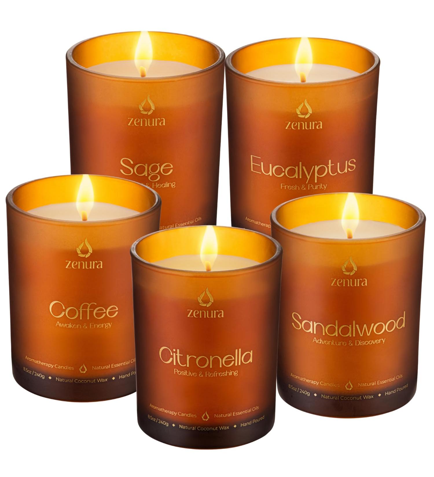 Summer Collection Aromatherapy Candles | Soothing Scented for Meditation | International Shipping Available - Buy Online on GoSupps.com