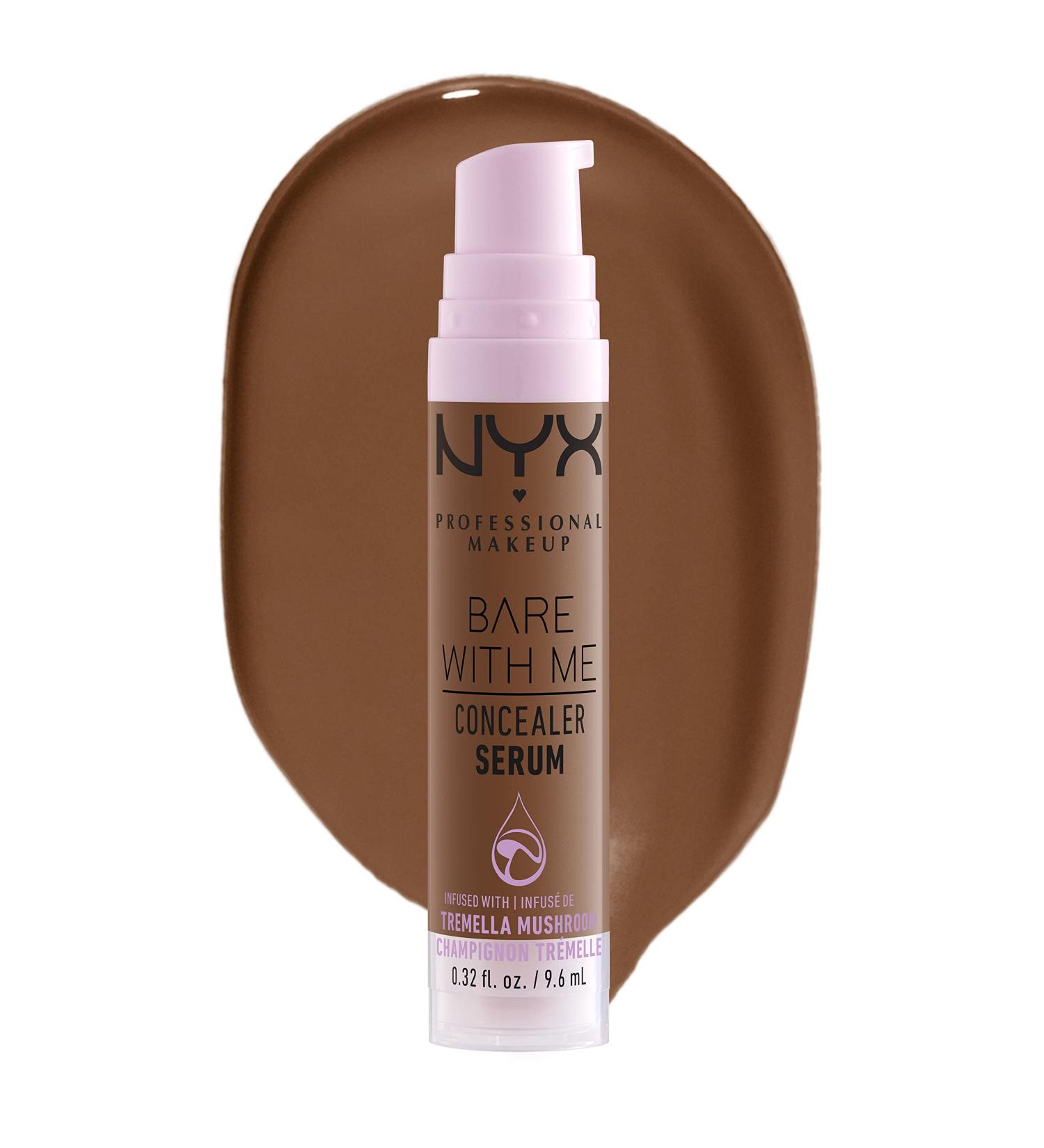 Buy NYX Professional Makeup Covering Serum - Natural Finish & Medium Opacity Bar With Me Concealer Serum - Mocha 9.6 ml | International Shipping Available - Buy Online on GoSupps.com