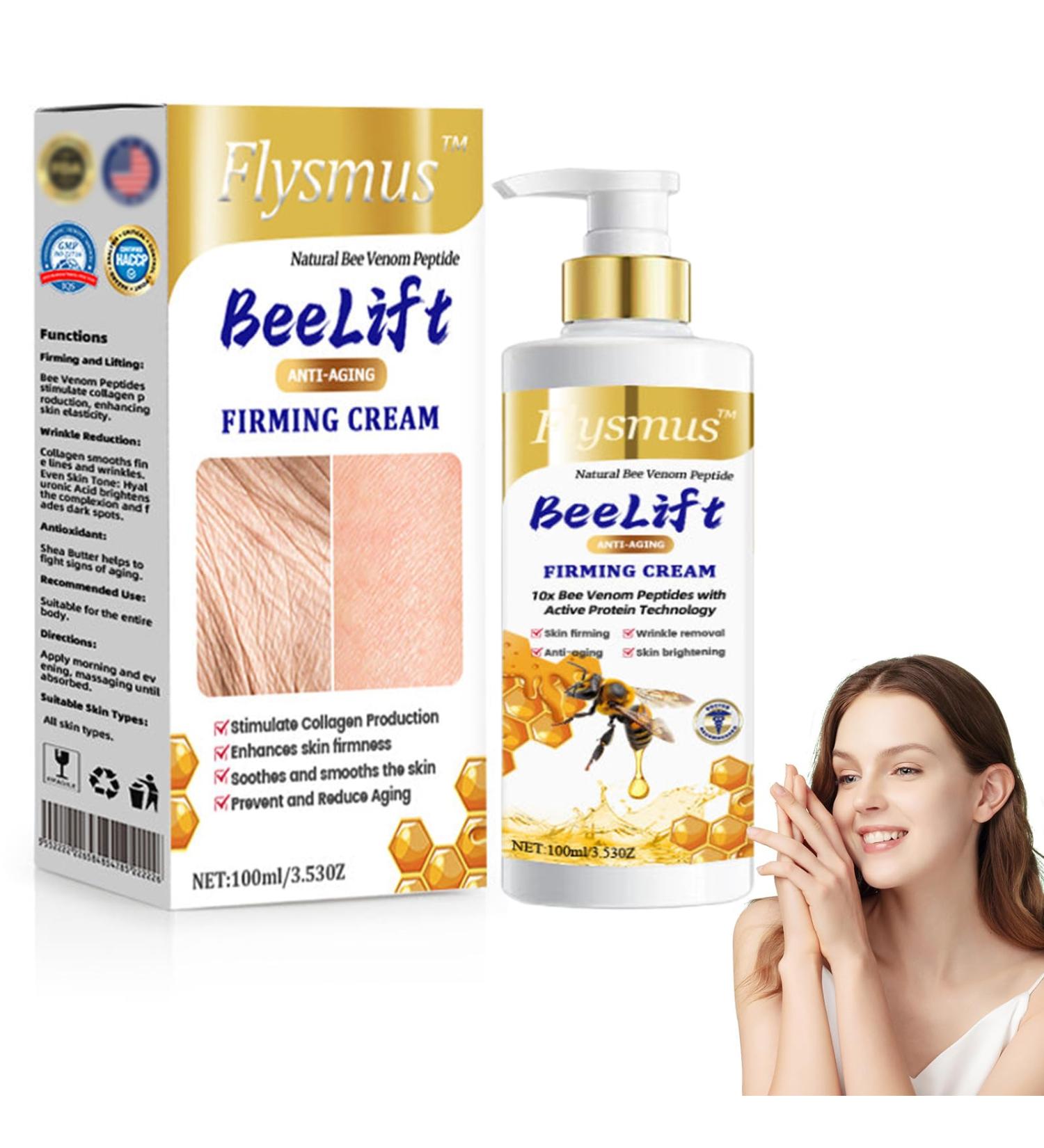 TLOPA BeeLift Anti-Aging Firming Cream Bee Firming Cream Beelift Firming Cream Bee Venom Body Firming Cream 24-Hour Moisturizing Body Cream for all Skin Types (1PC) - Buy Online on GoSupps.com