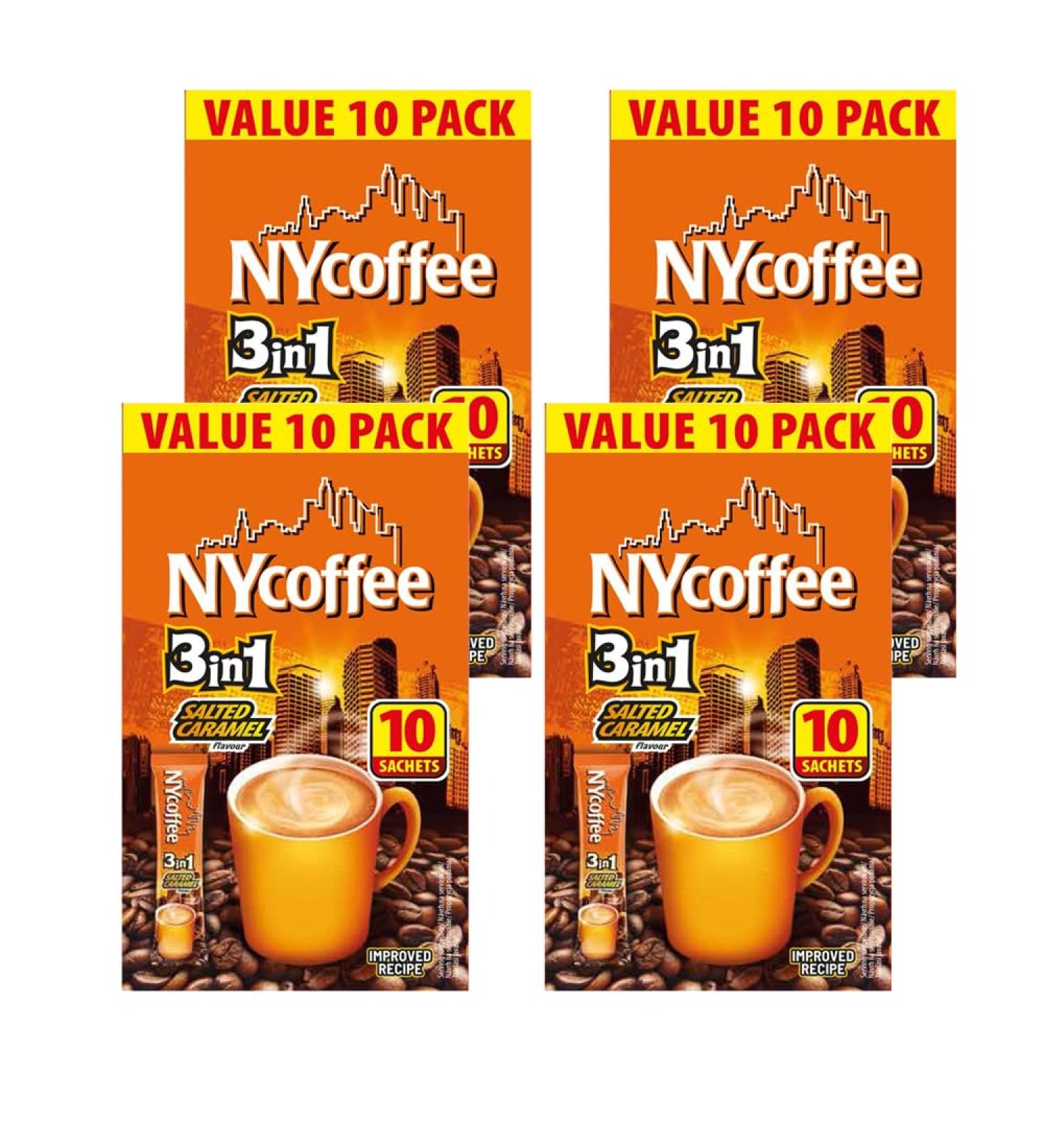 Coffee Salted Caramel 3in1 Extra Value Pack 10 Sachets | Pick Any Number of Pack - Buy Online on GoSupps.com