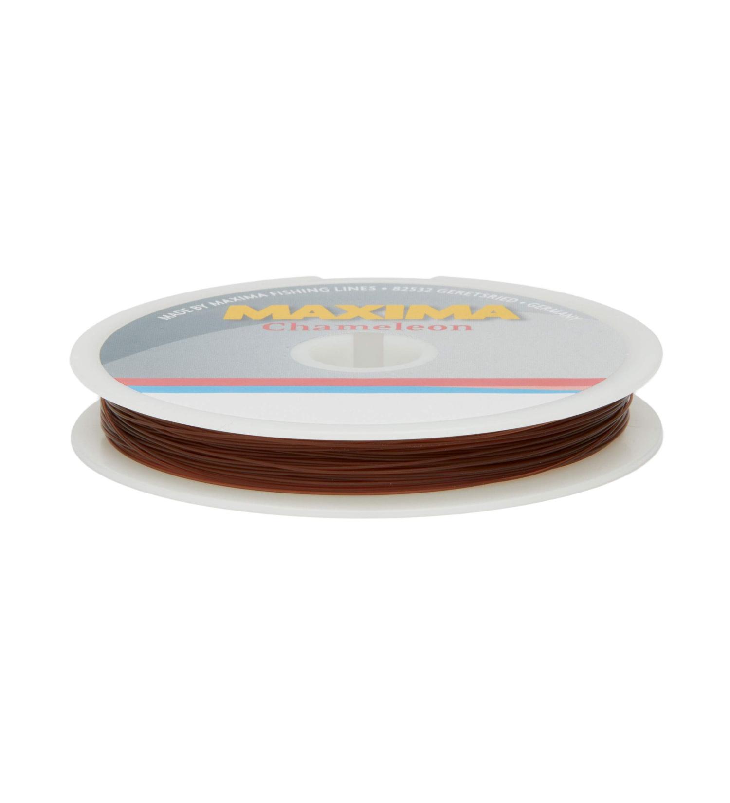 Maxima Fishing Line Leader Wheel, Chameleon Chameleon, 8-pound/27-yard