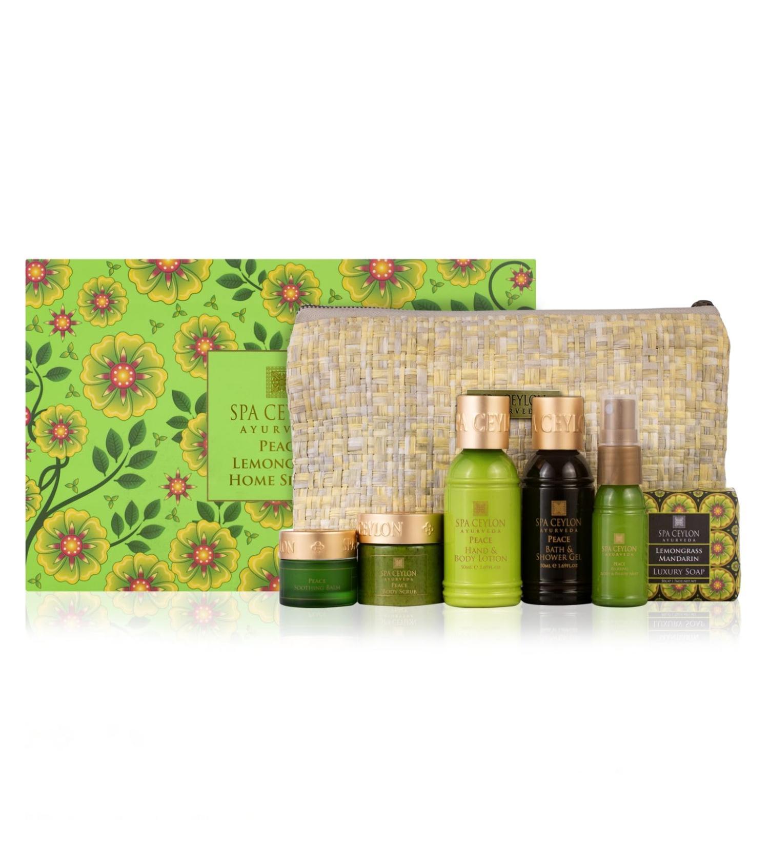 SPA CEYLON PEACE Home Spa Set | Ayurvedic Pampering Kit for Calming & Relaxation | Perfect Spa Gifts - Buy Online on GoSupps.com