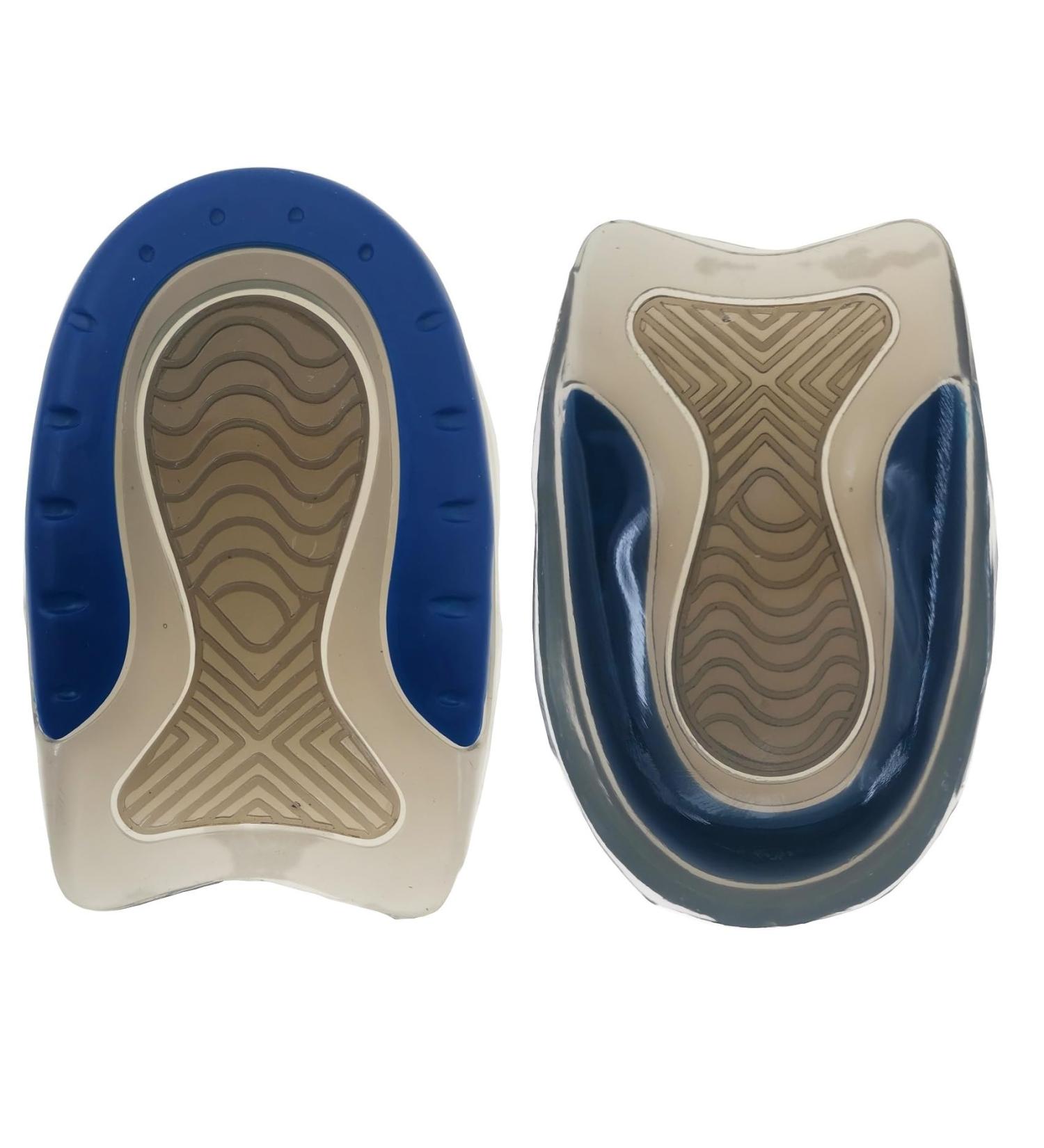Kids Heel Cups for Pain Relief | Shock Absorbing Gel Inserts for Sensitive Heels & Plantar Fasciitis (Sizes 3-7 - Buy Online on GoSupps.com