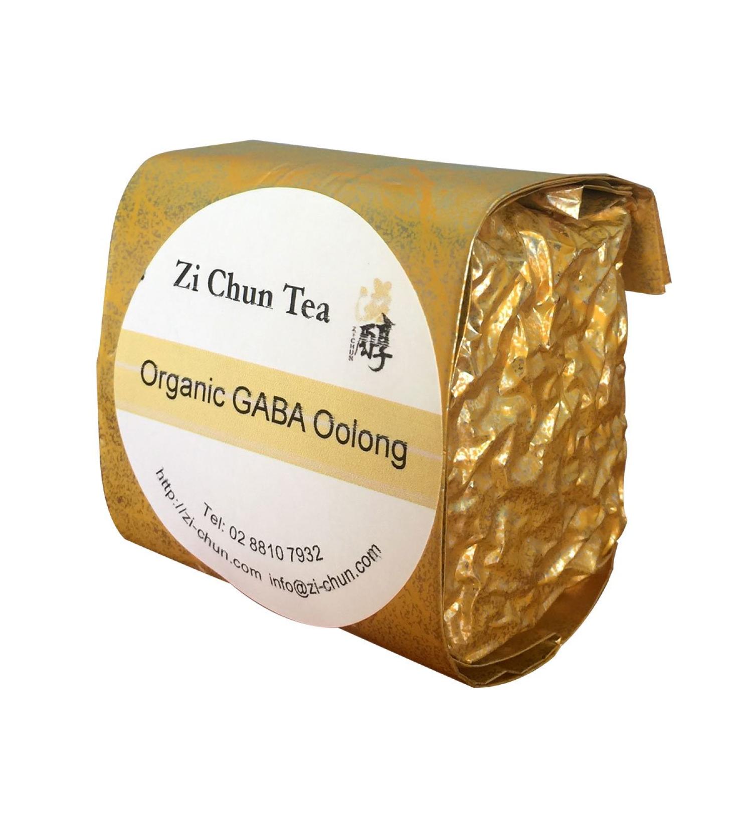 Organic Oolong GABA Gold Tea - Stress Relief, Focus & Clarity - 7oz Loose Leaf Refill - Buy Online on GoSupps.com
