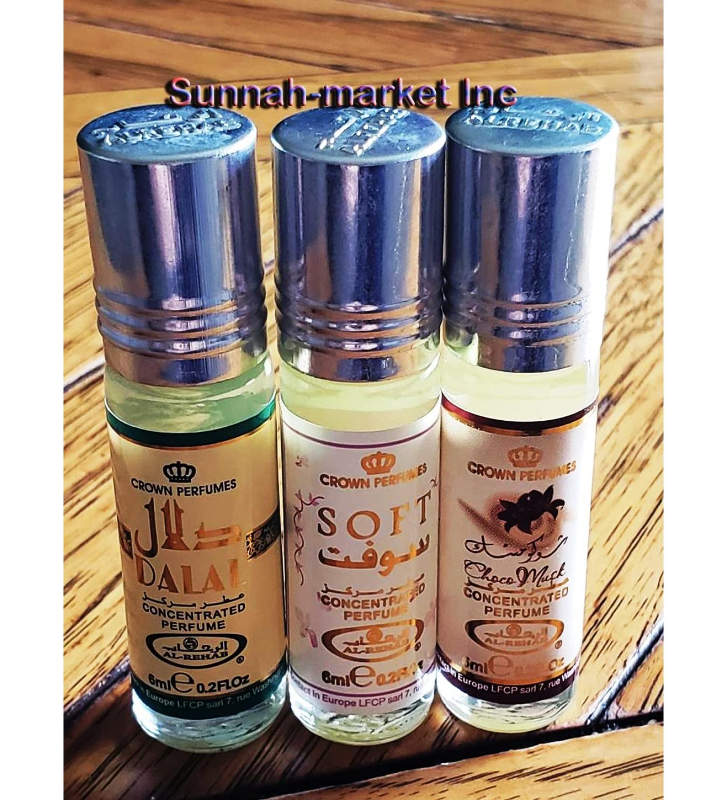 Al-Rehab Perfume Oils - Special 3-pack - Choco Musk - Soft - Dalal