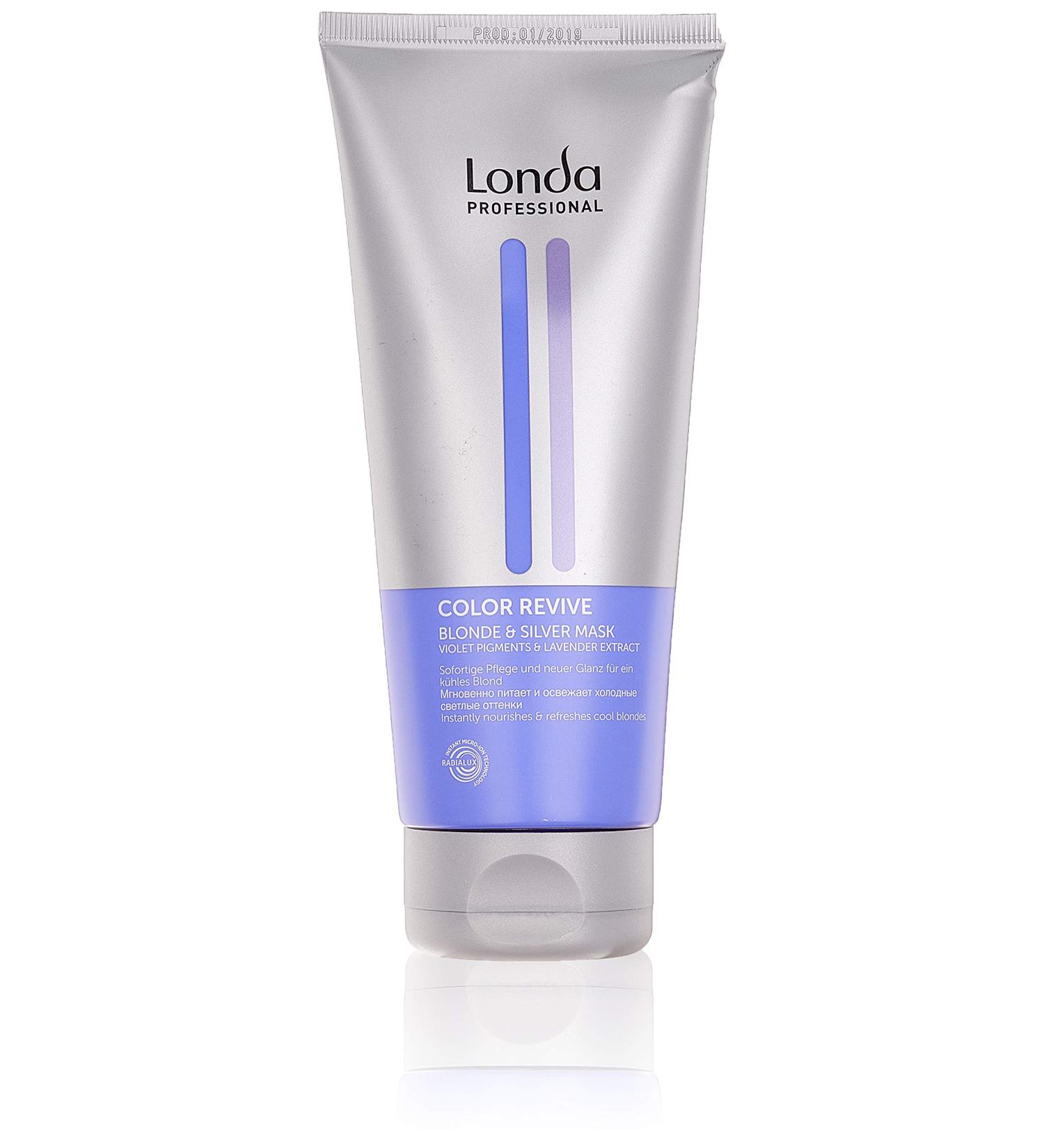 Londa Color Revive Blond & Silver Mask 200ml - Nourishing Hair Treatment for Beautiful Blondes - International Shipping Available - Buy Online on GoSupps.com