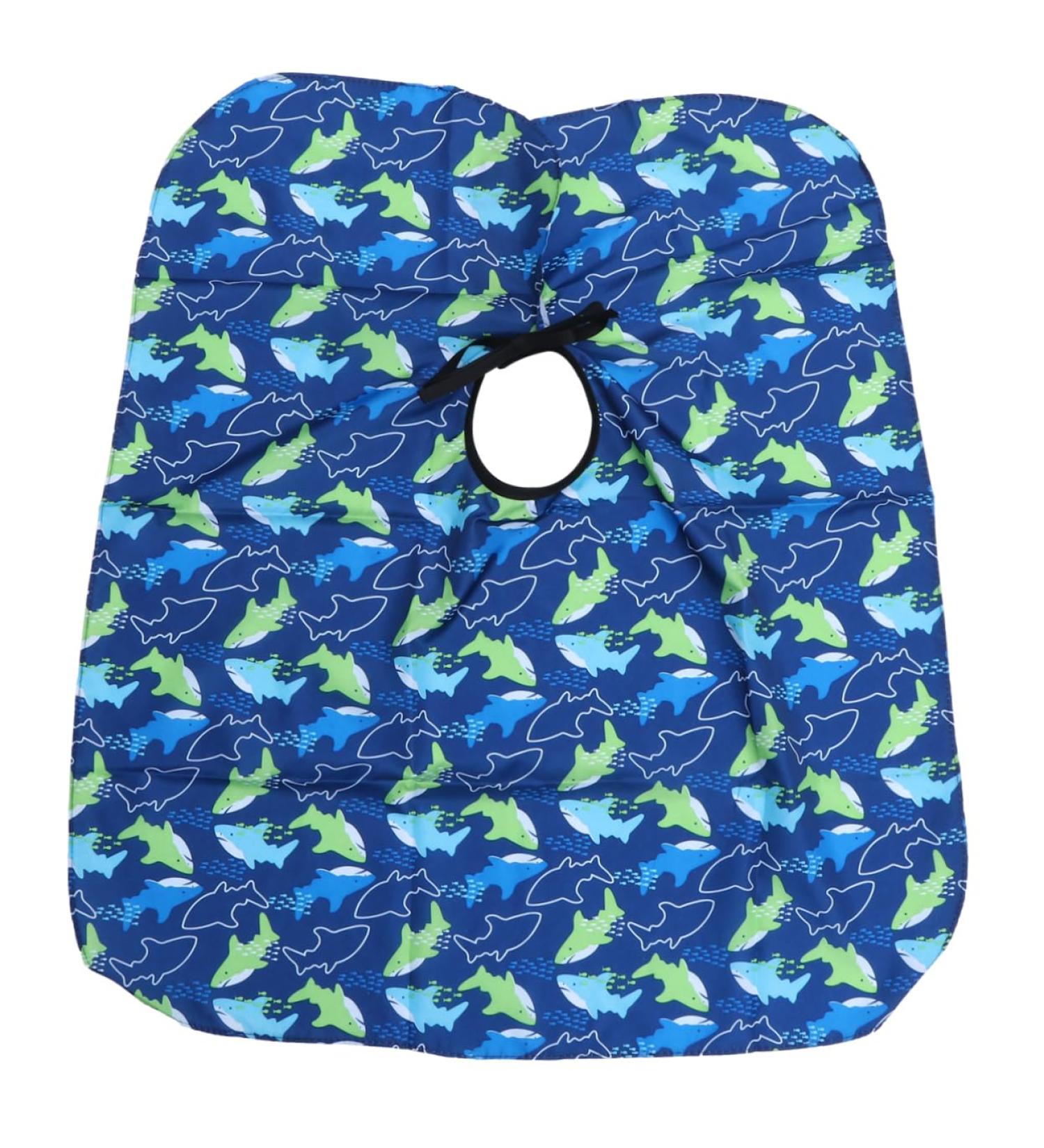 minkissy 1pc Printing Haircutting Cloth Haircutting Gown Polyester Pongee Cloth Haircutting Shawl Water Proof Apron Kid Apron Kids Aprons Waterproof Apron Small Fish Child Cloak - Buy Online on GoSupps.com