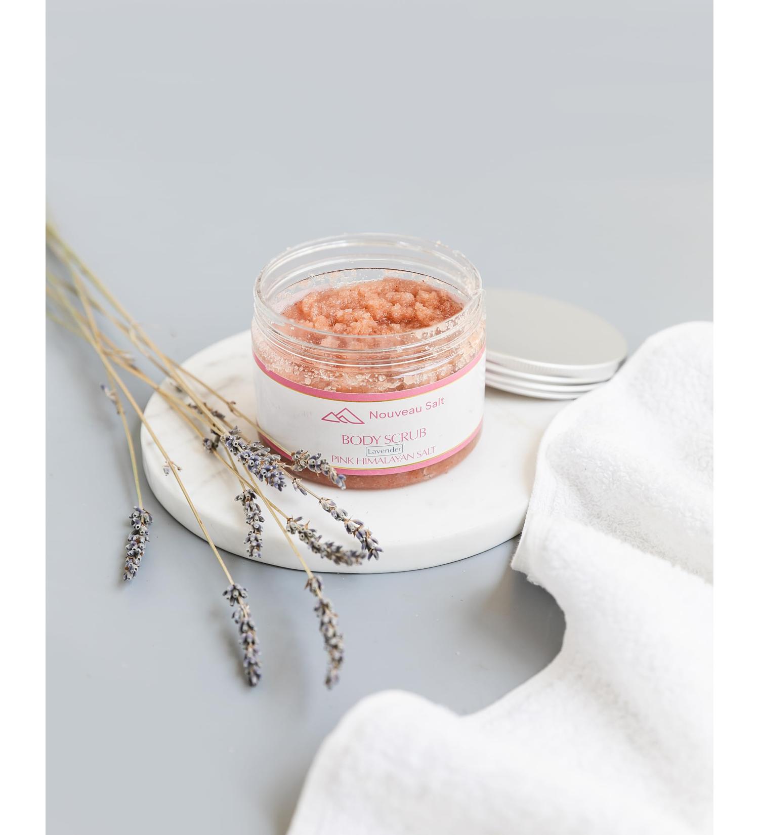 Shop Lavender Body Scrub - Exfoliating Nourishing & Soothing | Free International Shipping - Buy Online on GoSupps.com
