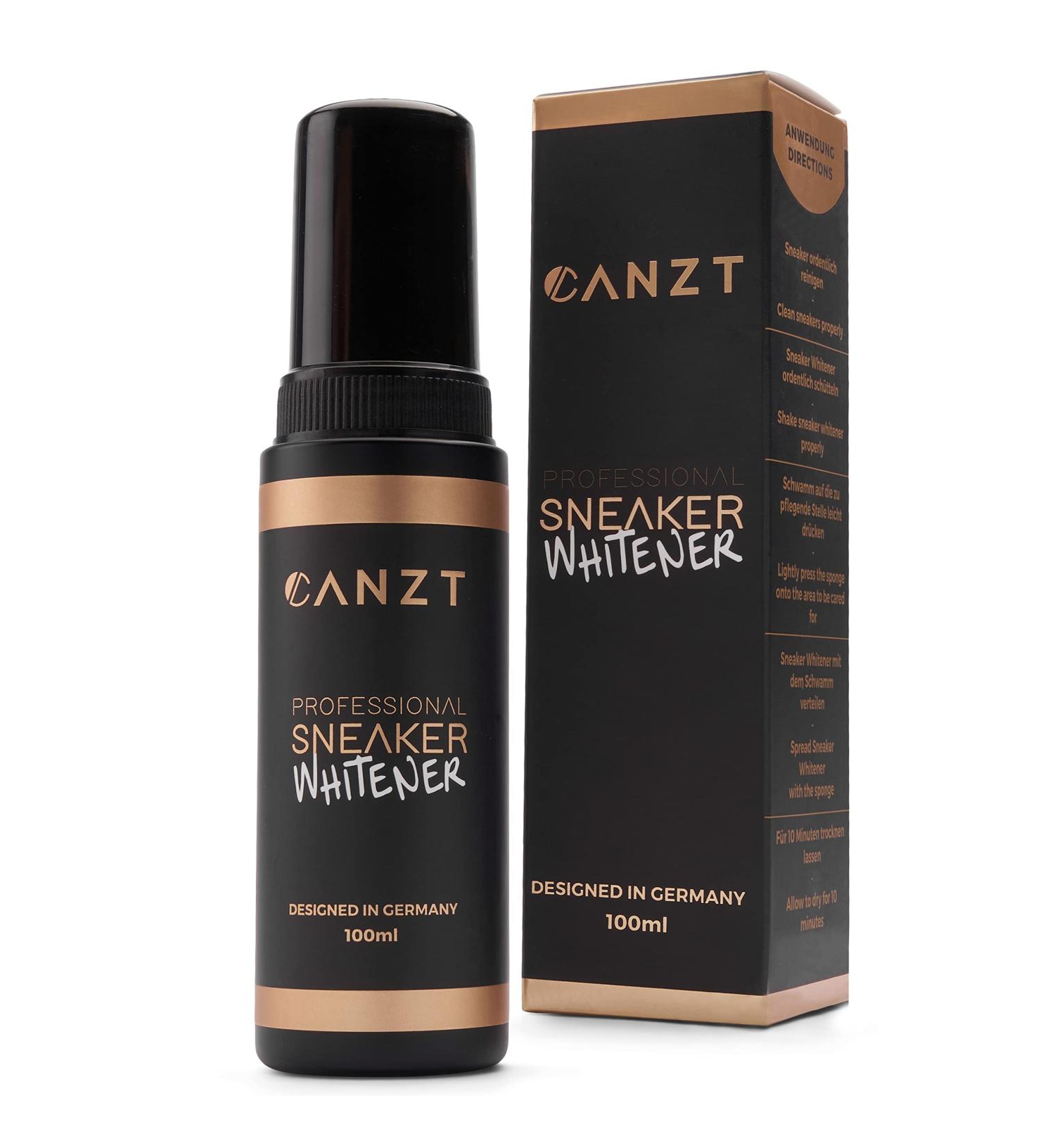 Canzt Professional Sneaker Whitener: Revive White Shoes & Soles with Liquid Polish - Buy Online on GoSupps.com