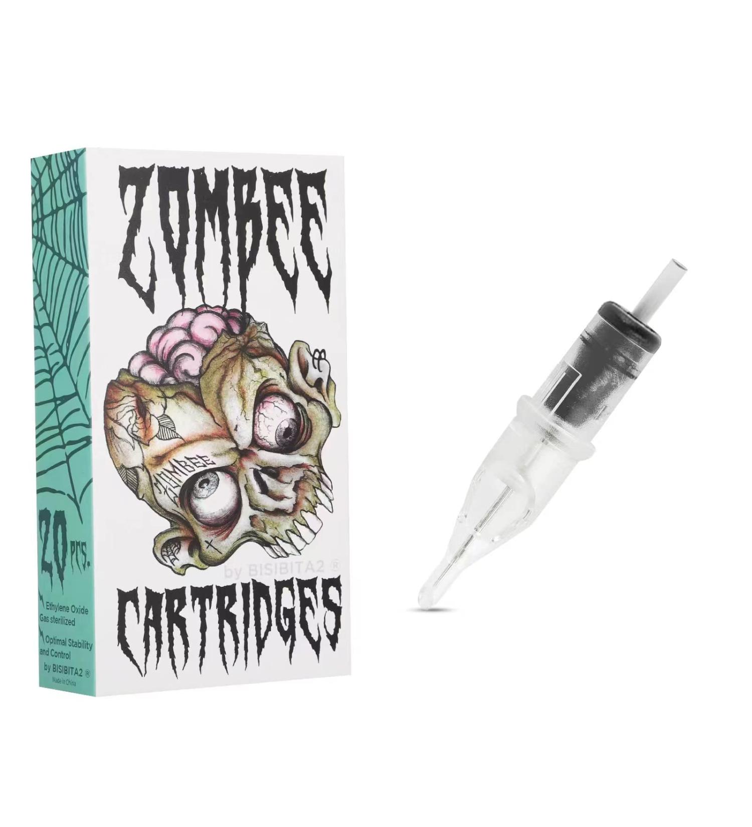 BISIBITA2 Zombee Disposable Tattoo Needle Silicon Cartridge 20Pcs (1209RS) - Buy Online on GoSupps.com