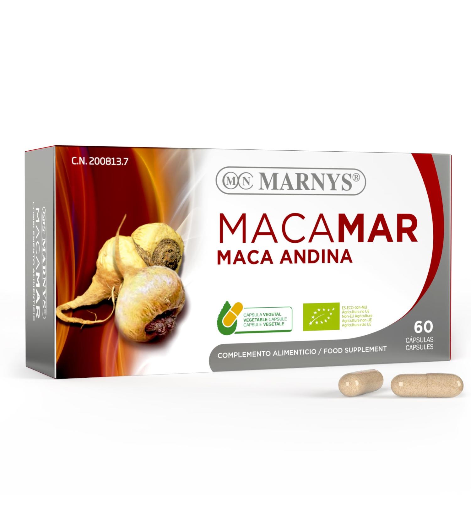 MARNYS MACAMAR BIO 60cap is a capsule formula designed for regular use It is especially useful for those looking for an easytouse form The package contains 60 capsules making it suitable for - Buy Online on GoSupps.com