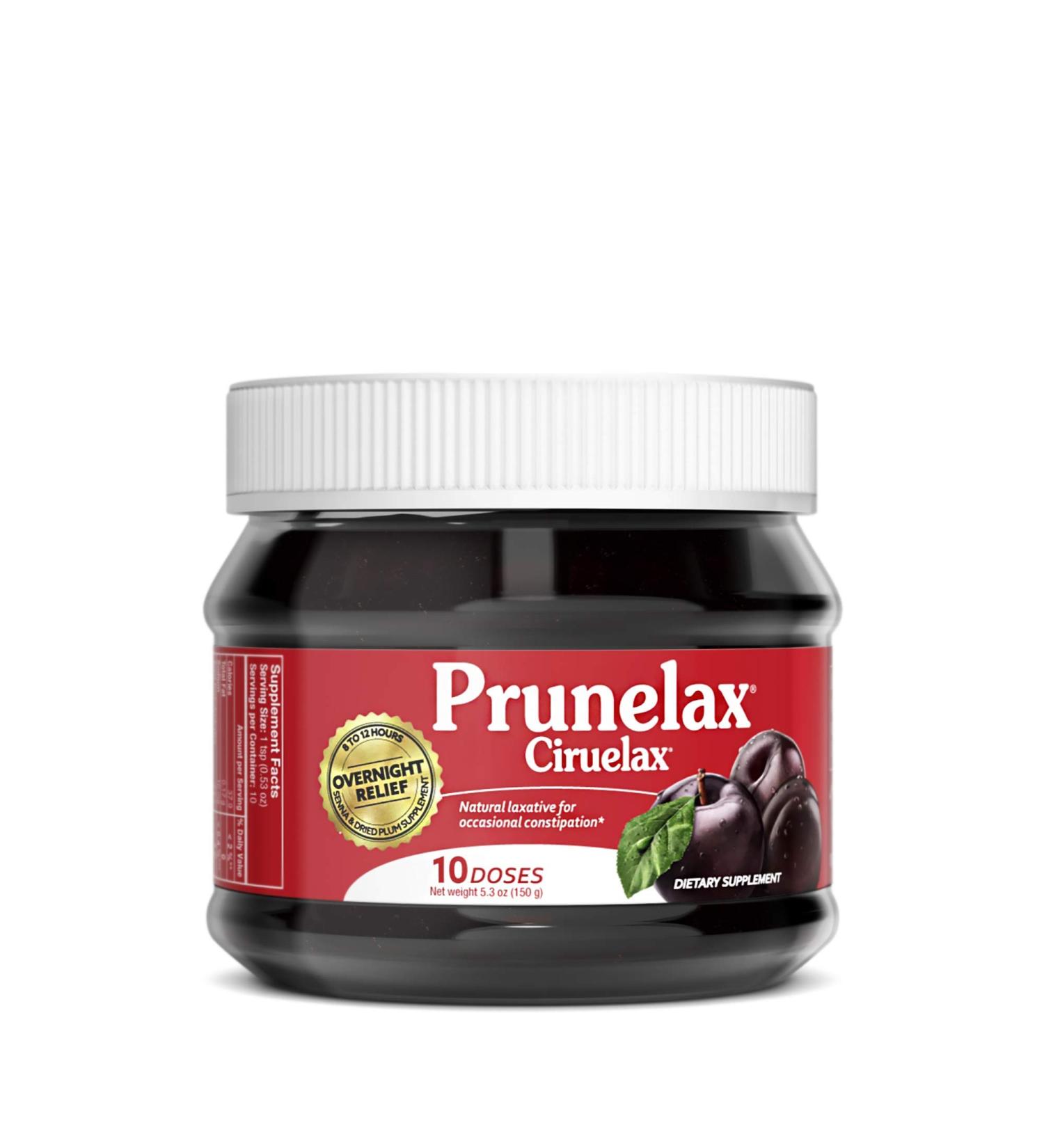 Prunelax Ciruelax Natural Laxative Jam 5.3 oz - Occasional Constipation Relief - Buy Online on GoSupps.com