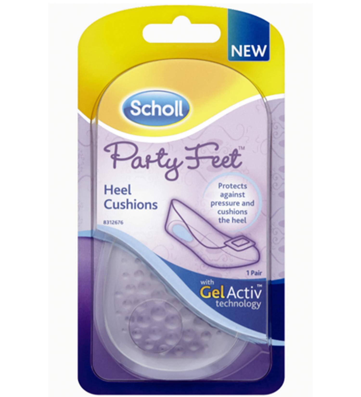 Scholl Party Feet Gel Heel Cushion - Comfortable Heel Support for all-day wear - Buy Online on GoSupps.com