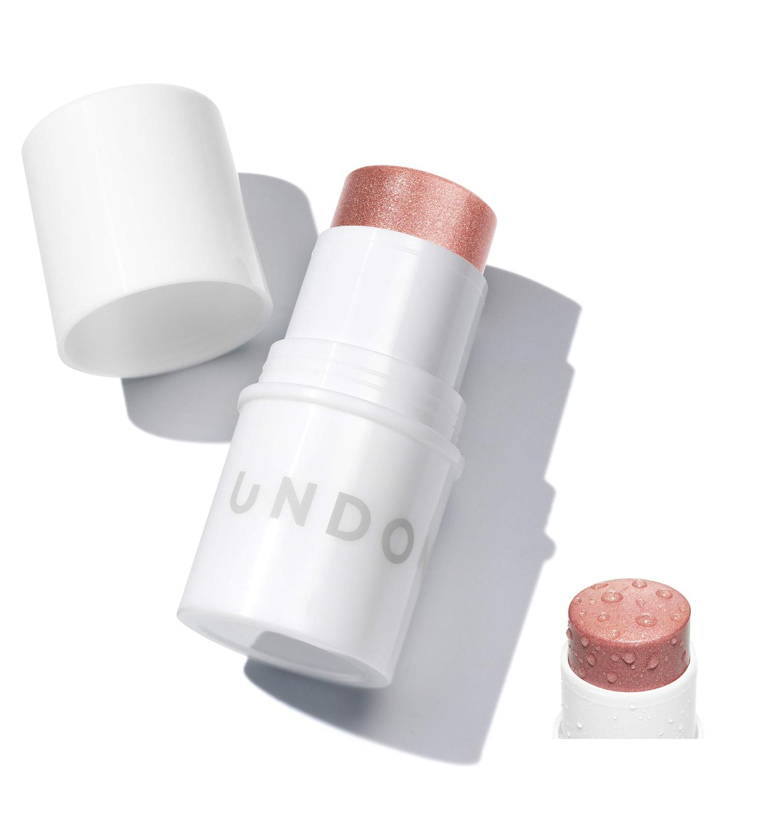 Undone Beauty Water Highlighter Stick - Coconut Water Infused for Dewy Glow - Rose Lit 0.19 oz - Buy Online on GoSupps.com