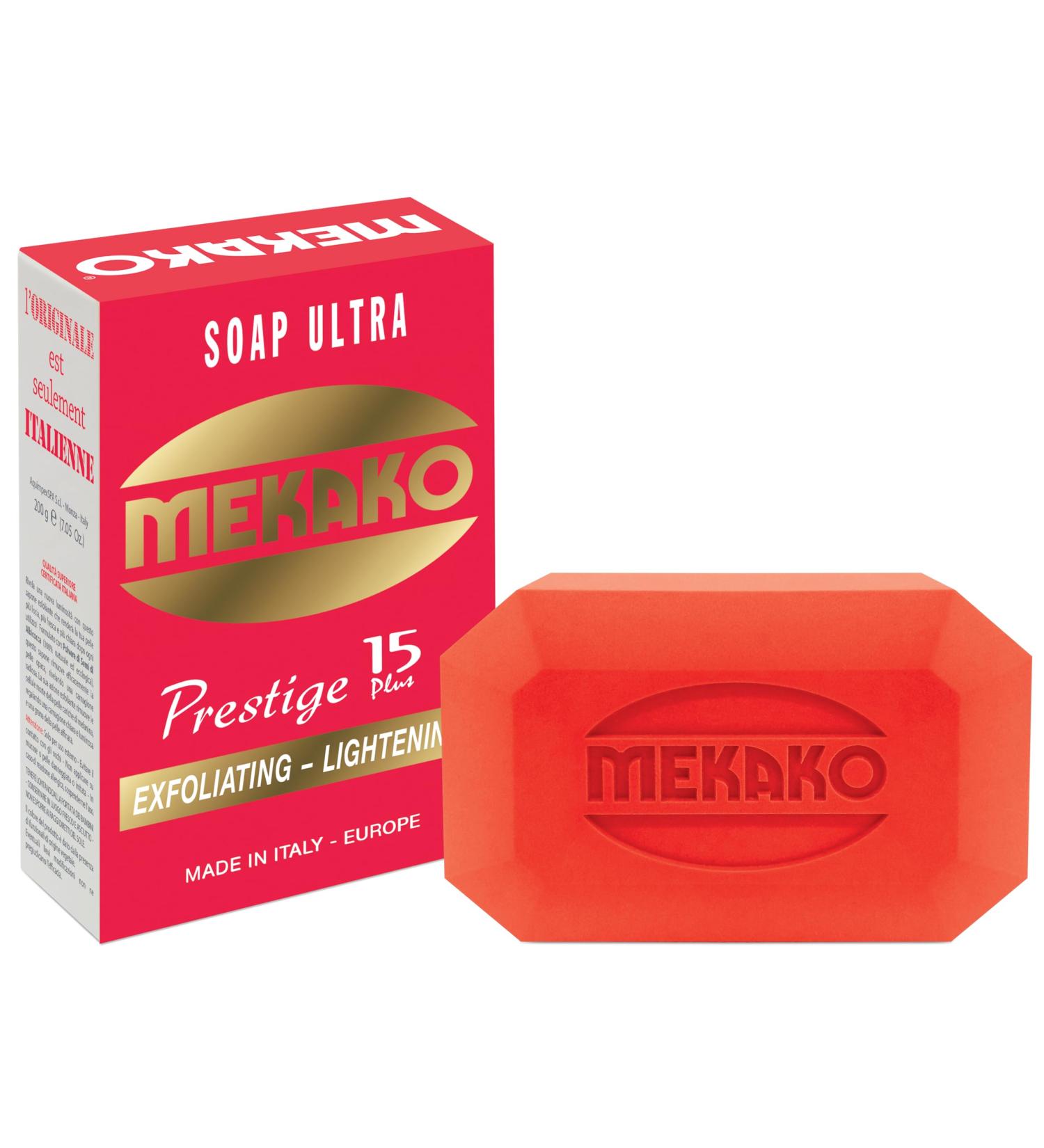  Mekako MEKAKO Prestige Exfoliating Soap - 200g - Buy Online on GoSupps.com