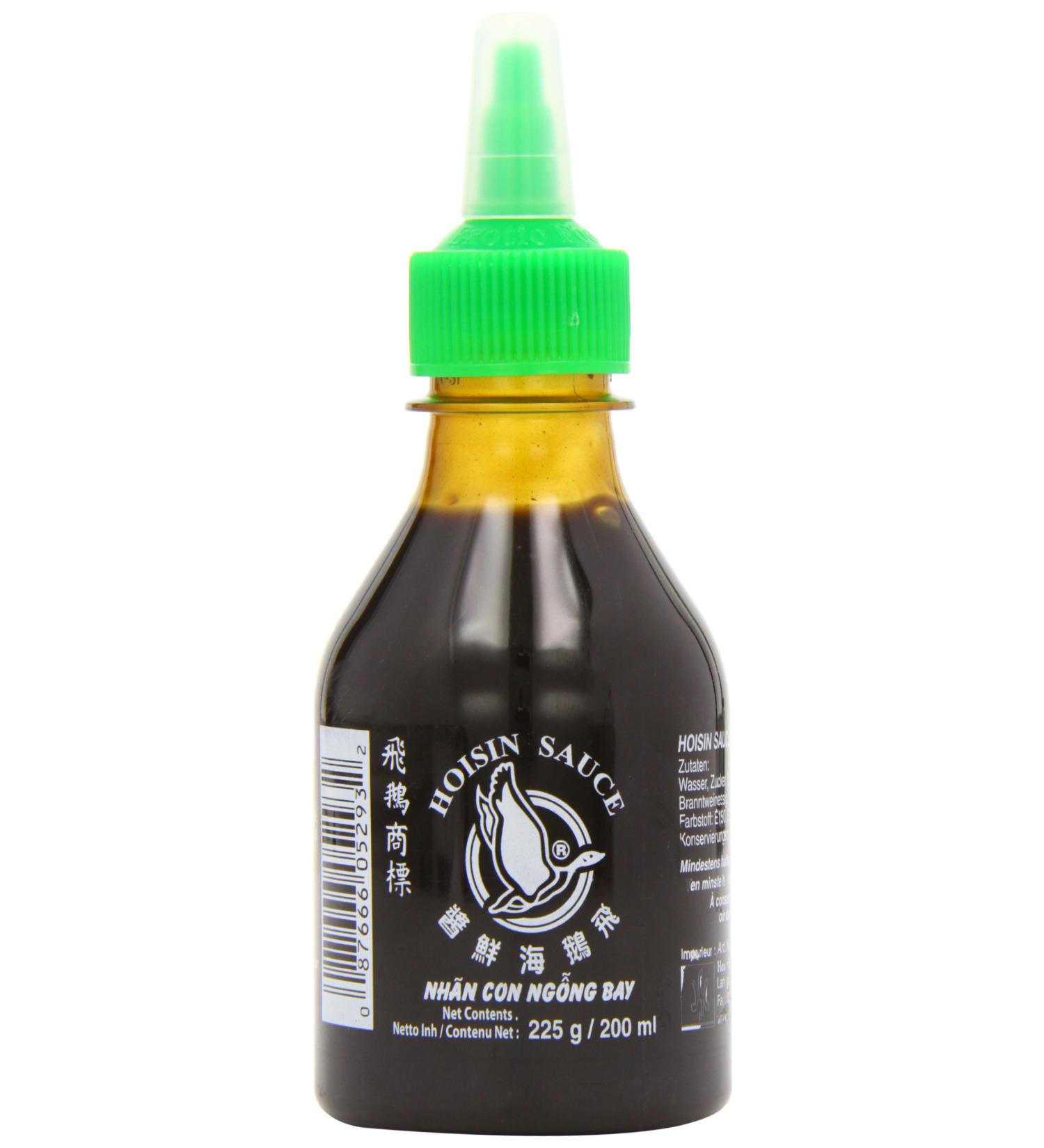  Flying Goose Hoi Sin Spicy Sauce - Green Cap Thailand Spicy Sauce - 1 x 200ml - Buy Online on GoSupps.com