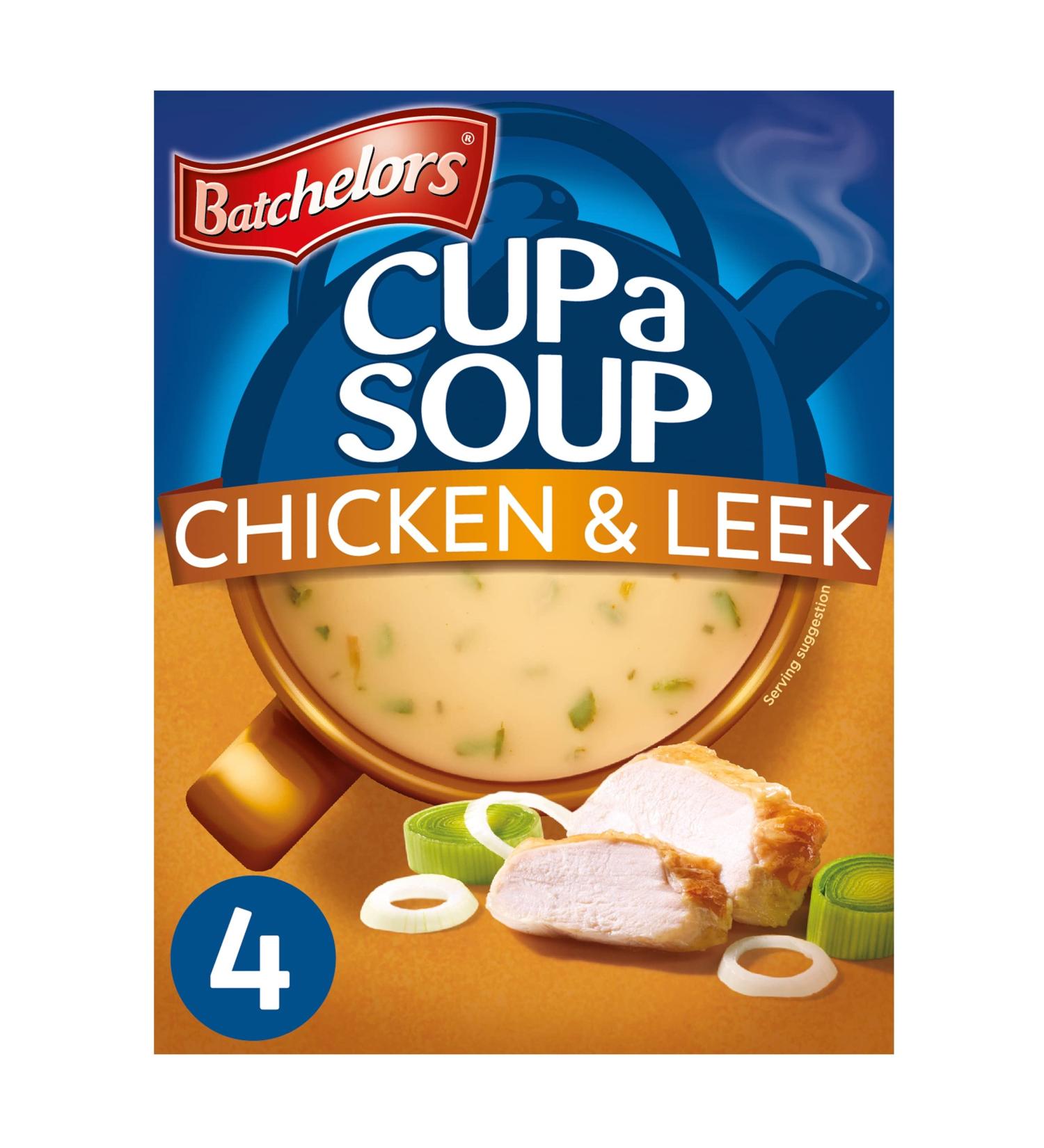  Batchelors Batchelors Cup A Soup chicken and leek 86g box (pack of 9) - Buy Online on GoSupps.com