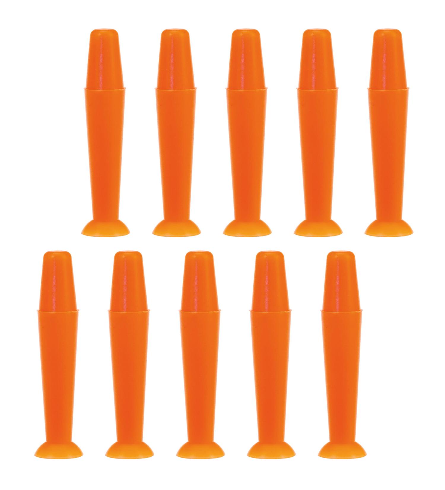 Suction Holder Inserter/Remover for Hard Contact Lens & Prosthetic Eyes | Orange | 10-Piece Set from Sports World Vision - Buy Online on GoSupps.com
