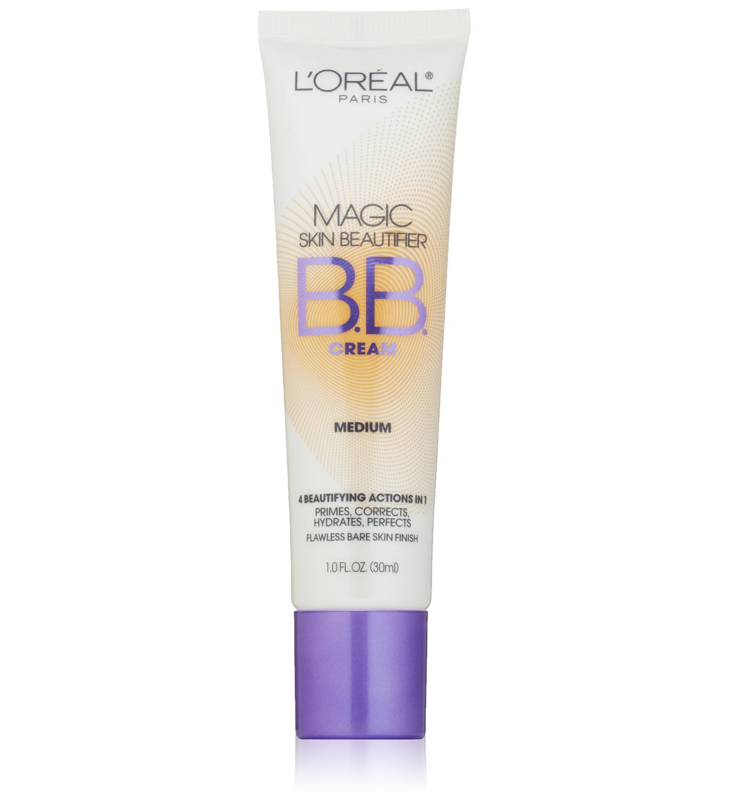 L'Or al Paris Magic Skin Beautifier BB Cream - Medium 1 fl. oz. | Best International Shipping for Flawless Skin - Buy Online on GoSupps.com