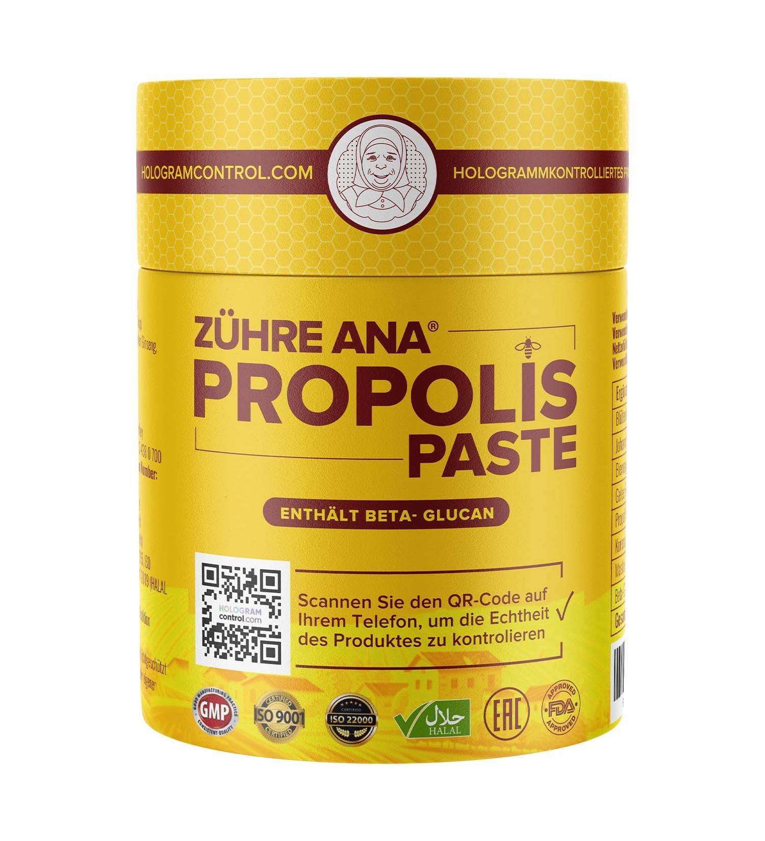 Buy 100% Natural Propolis Paste - Strengthen Immunity Enhance Complexion & Promote Wound Healing | With Royal Jelly Ginseng & Beta-Glucan - Buy Online on GoSupps.com