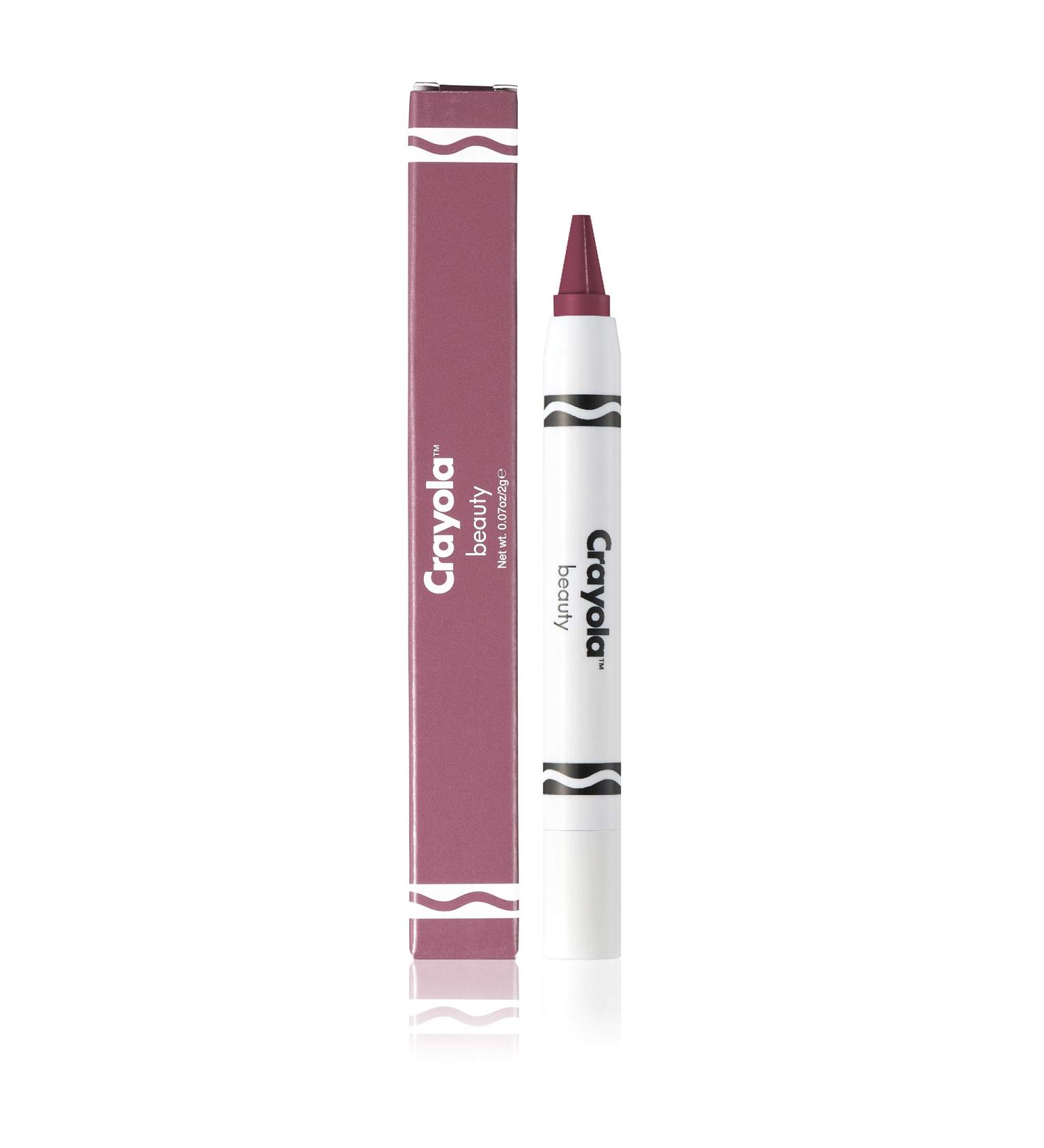 Buy Crayola Beauty Velvet Pink Lip Cheek Crayon - 2-in-1 Lipstick & Blush for Silky Smooth Color - Vegan Talc-Free No Mess - 0.07 Oz - Buy Online on GoSupps.com