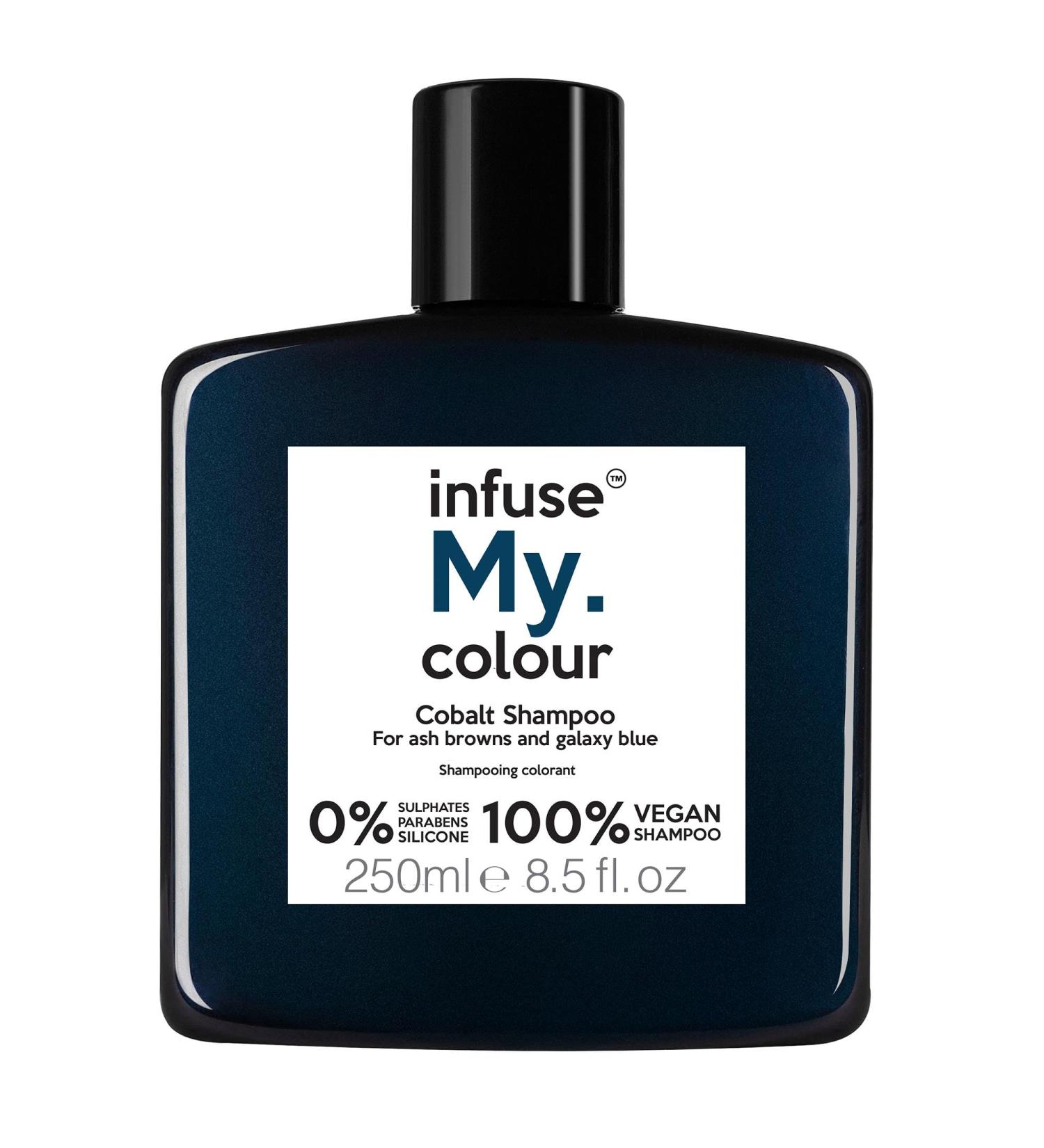 Infuse My. Colour Cobalt Shampoo Unisex 8.5 oz - Vibrant Color Care for All Hair Types | International Shipping Available - Buy Online on GoSupps.com