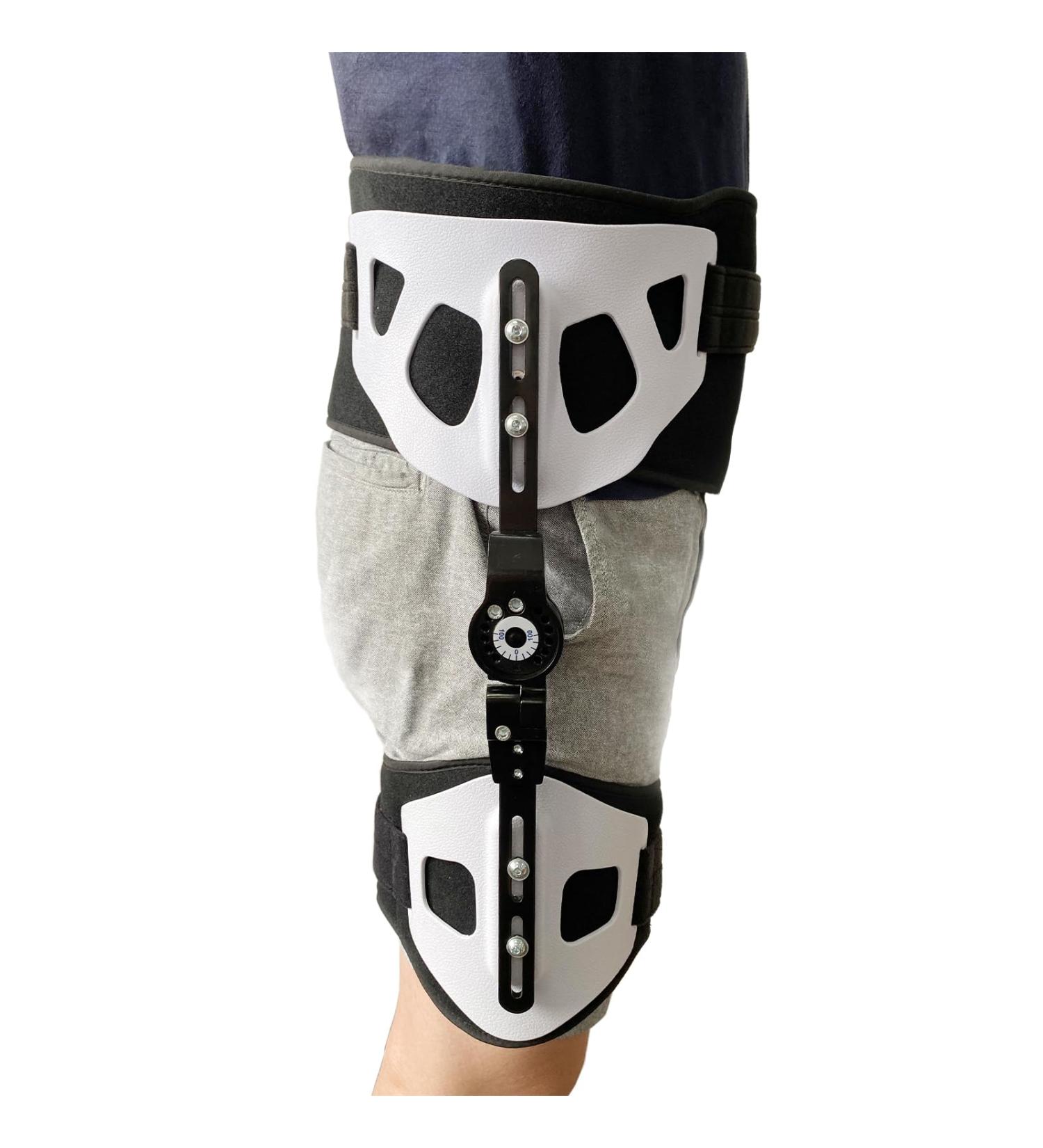 Abduction Hip Brace - Post Op ROM Stabilizer for Joint Protection & Sciatica Pain Relief | Universal Support for Men & Women - Buy Online on GoSupps.com