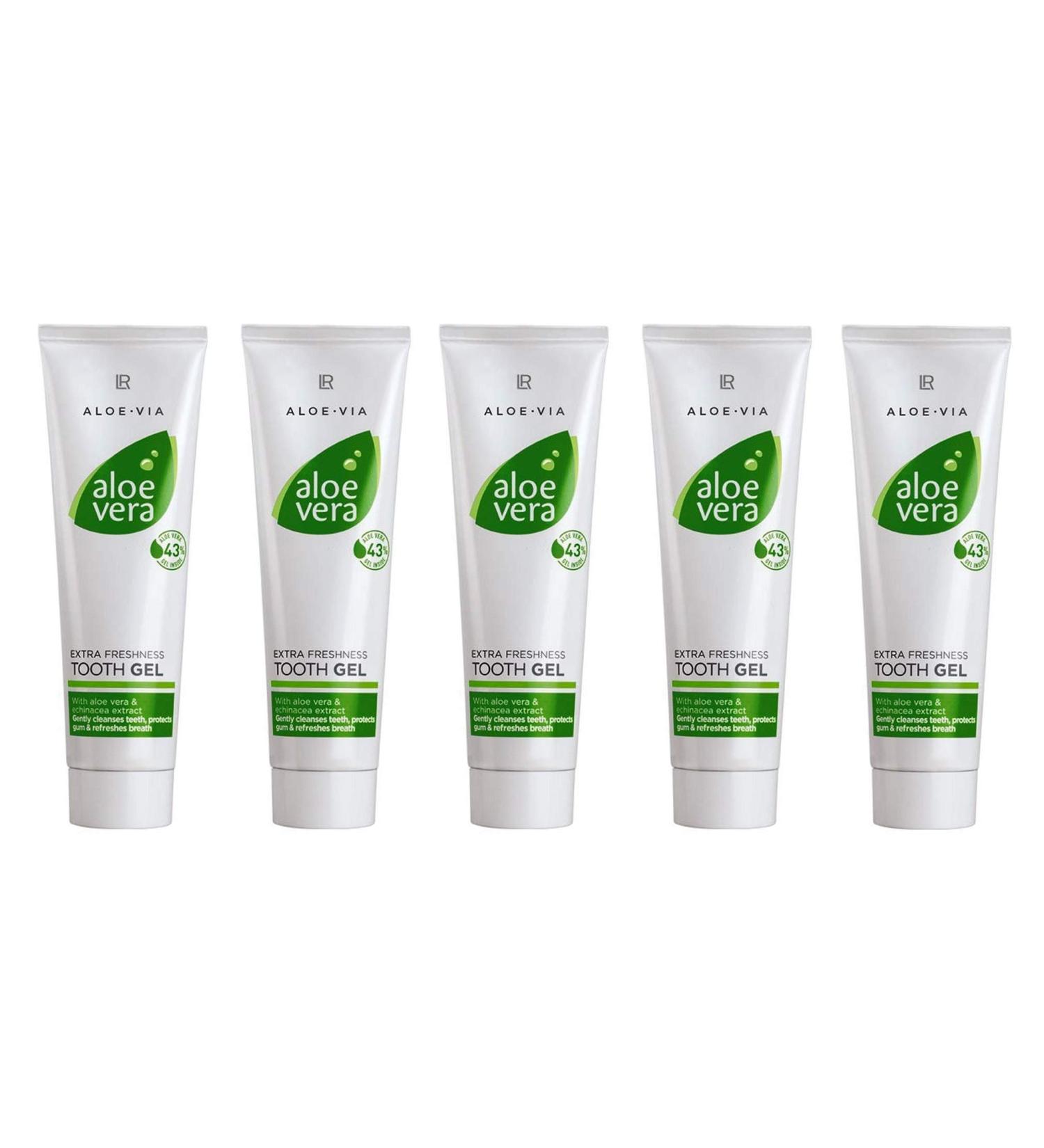 LR aloe vera toothpaste - 5 -series set