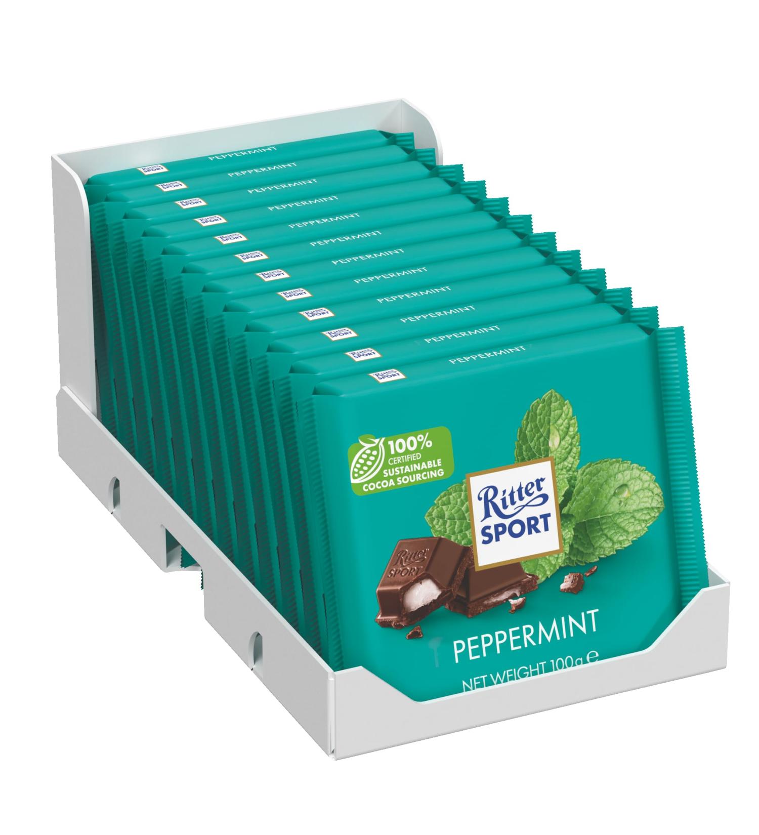 Ritter Sport - Colouful Variety - Menthe 12 x 100G - Buy Online on GoSupps.com