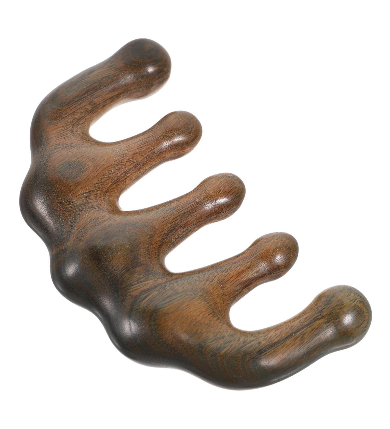 Orfofe Sandalwood Comb & Scalp Massager | Chinese Wooden Massage Tool for Relaxation - Buy Online on GoSupps.com