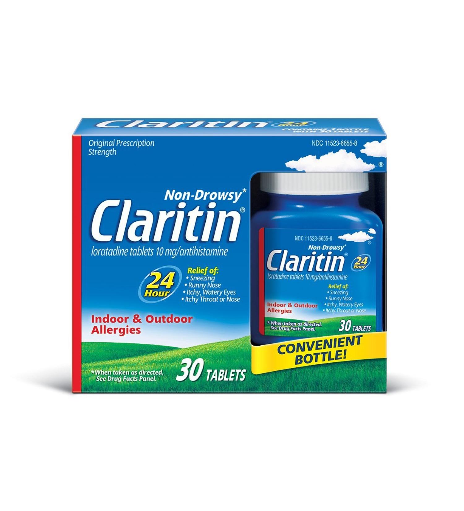 Claritin Allergy 24 Hour Tablets, 10 mg, 30 Count