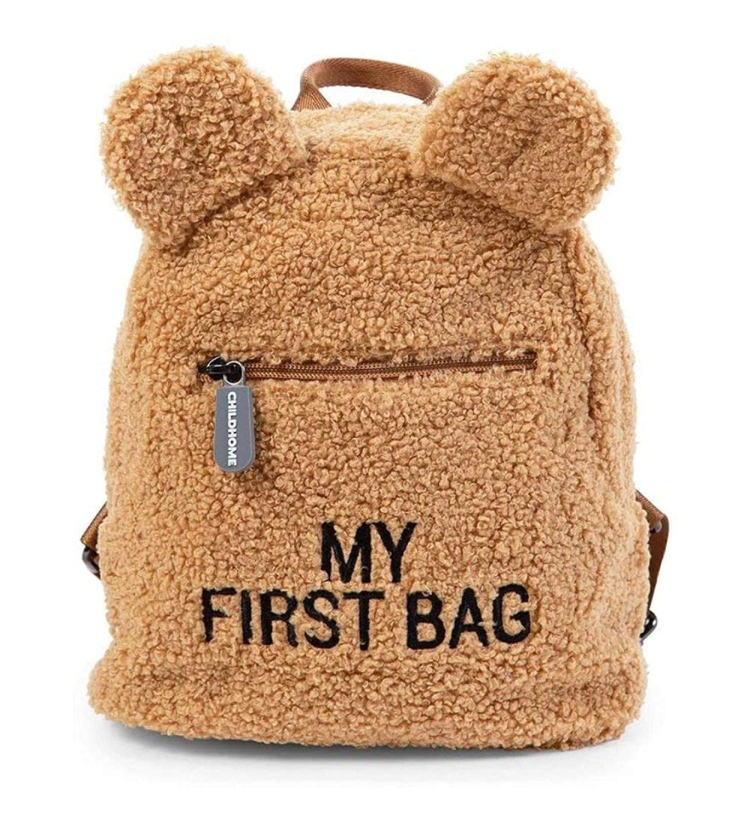 Childhome My First Bag Teddy Beige - Cute & Durable Kids' Backpack for International Shipping - Buy Online on GoSupps.com