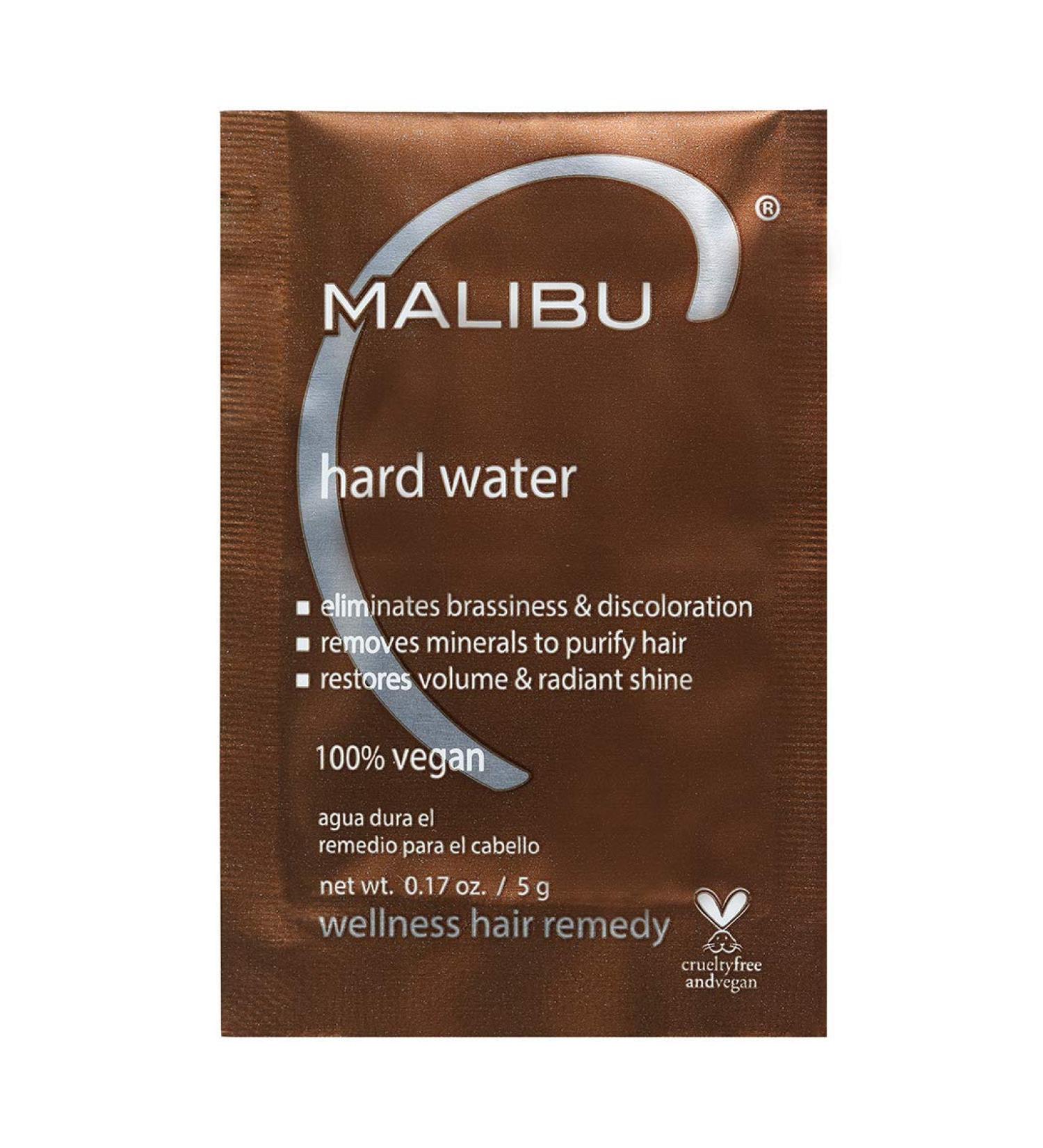 Malibu C Hard Water Wellness Hair Remedy 0.17 oz. - Purify & Revitalize Your Hair - Buy Online on GoSupps.com