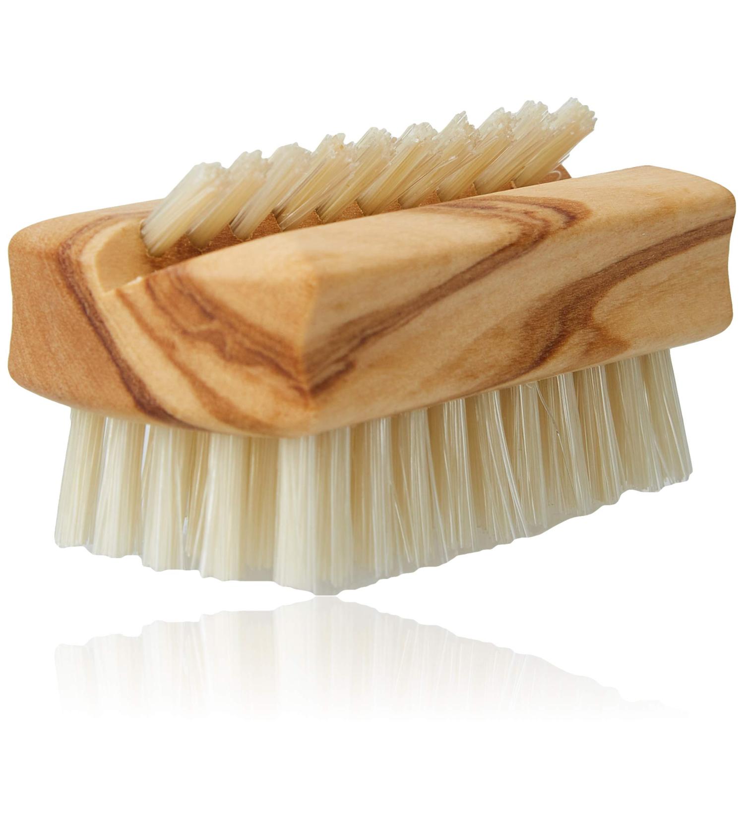 Croll & Denecke 20248 High-Quality Olive Wood Nail Brush - Premium International Shipping - Buy Online on GoSupps.com