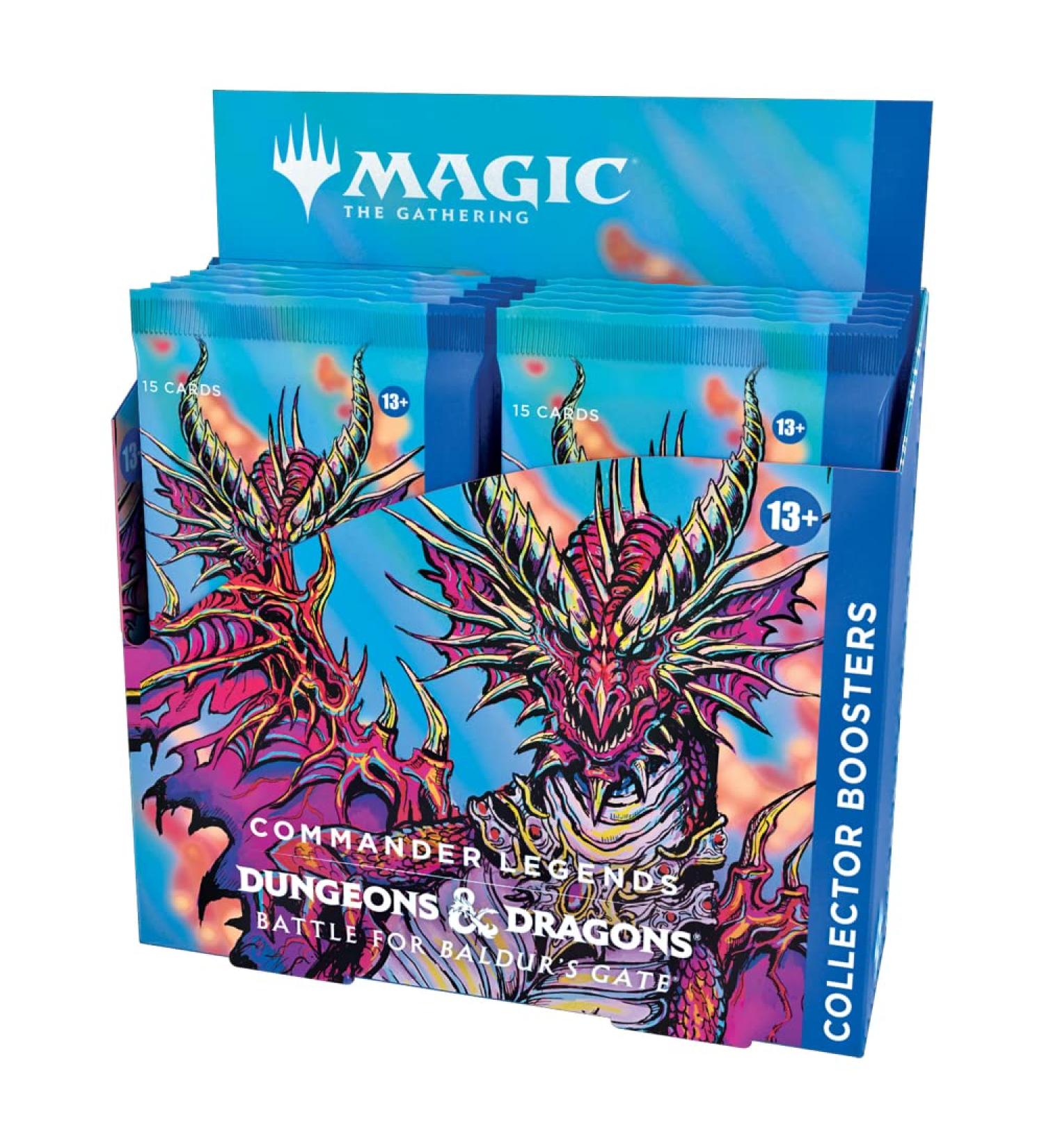 Magic The Gathering Commander Legends Battle for Baldurs Gate Collector Booster Box | 12 Packs - 180 Magic Cards - Buy Online on GoSupps.com