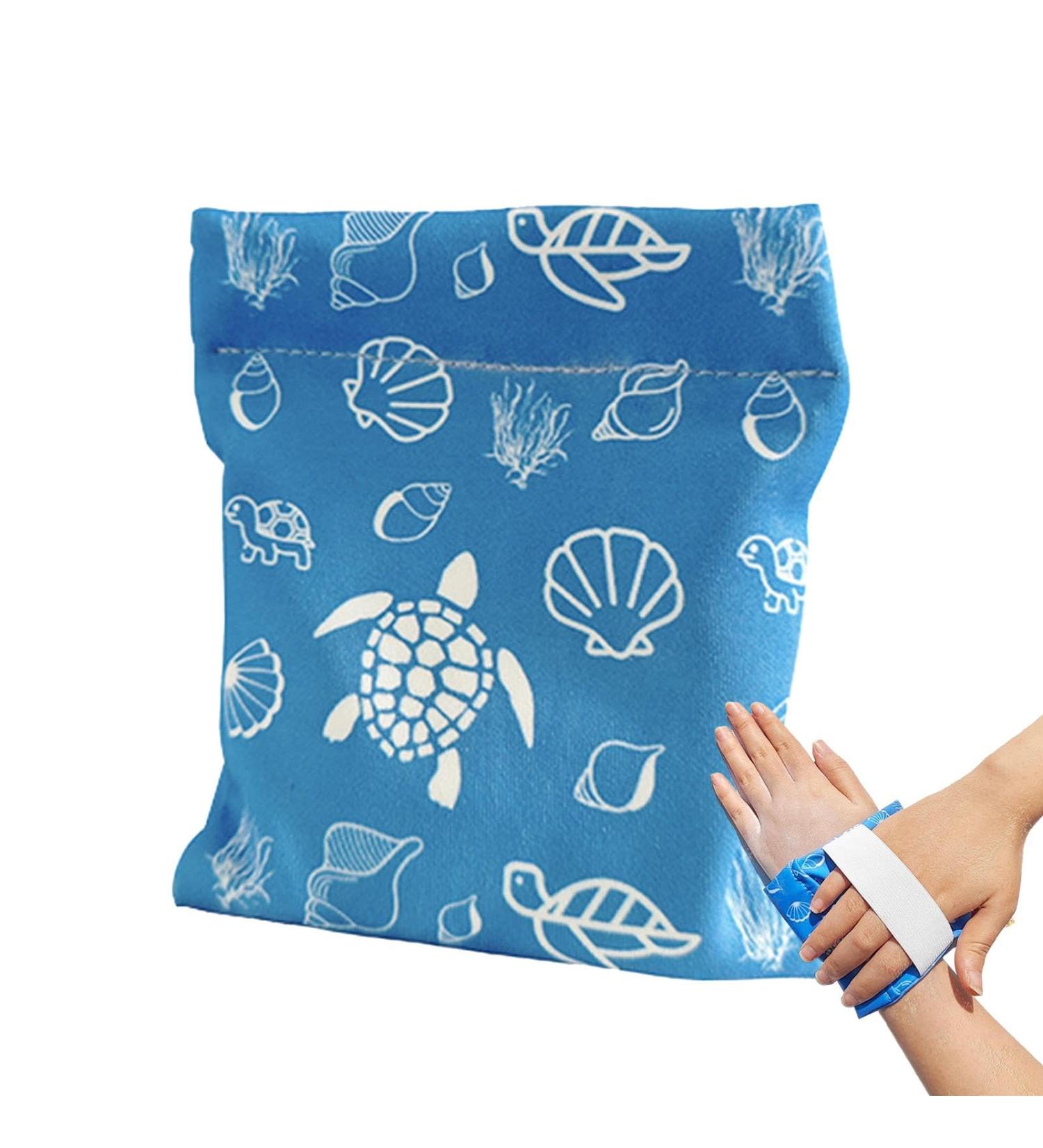 Beach Sand Remover Bag | Cotton Sand Remover for Beach | Pure Roller Cloth Sand Brush for Beach Talc-Freely | Beach Powder Sand Removing for Beach Vacation Camping Oceans - Buy Online on GoSupps.com