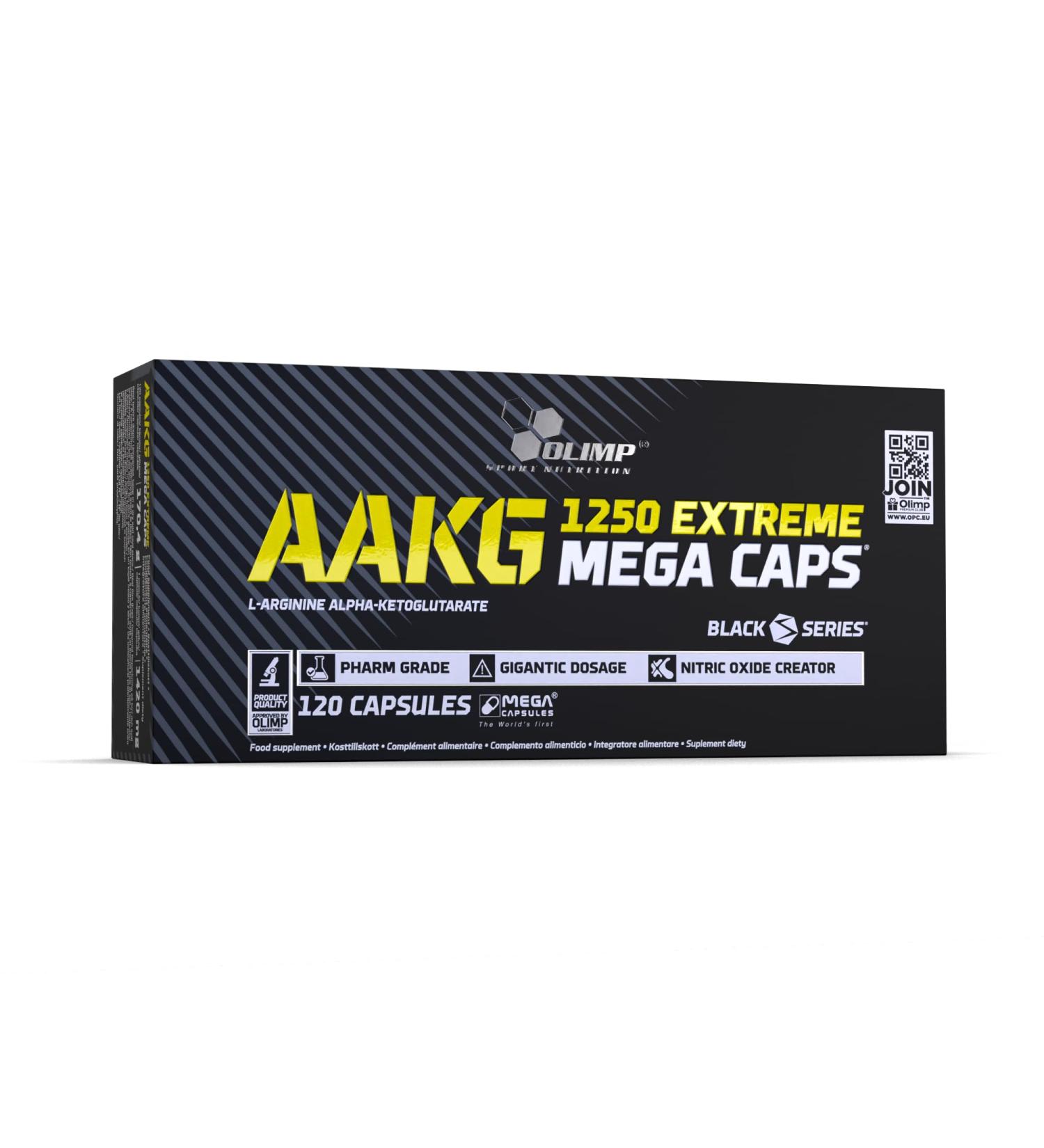 Olimp AAKG Extreme Megacaps - 240 Capsules Pack for Optimal Performance | International Shipping Available - Buy Online on GoSupps.com