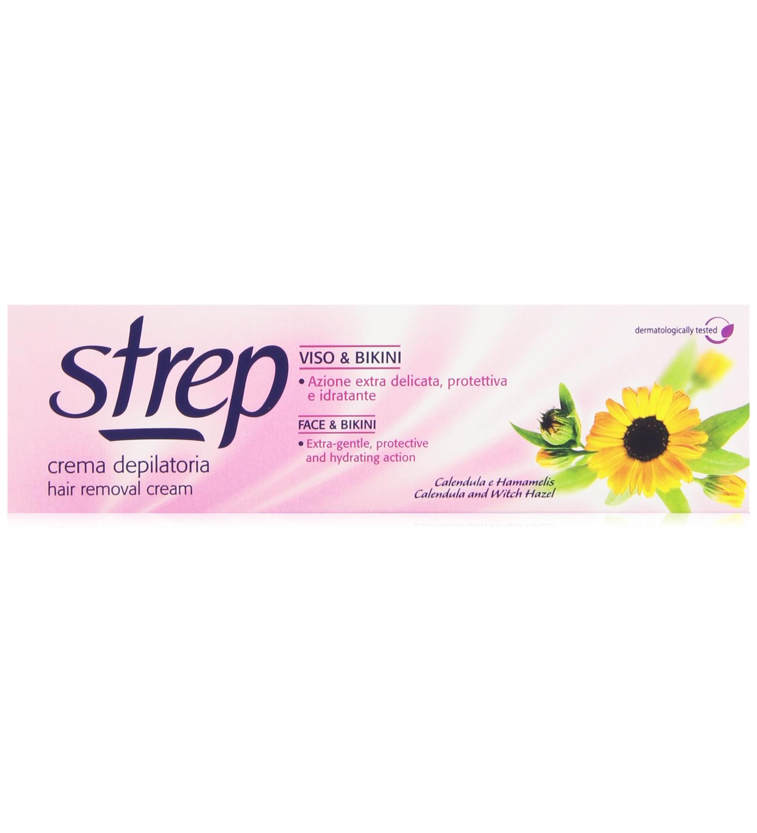STREP Crema viso/bikini depil.75 ml. - D pilatoire