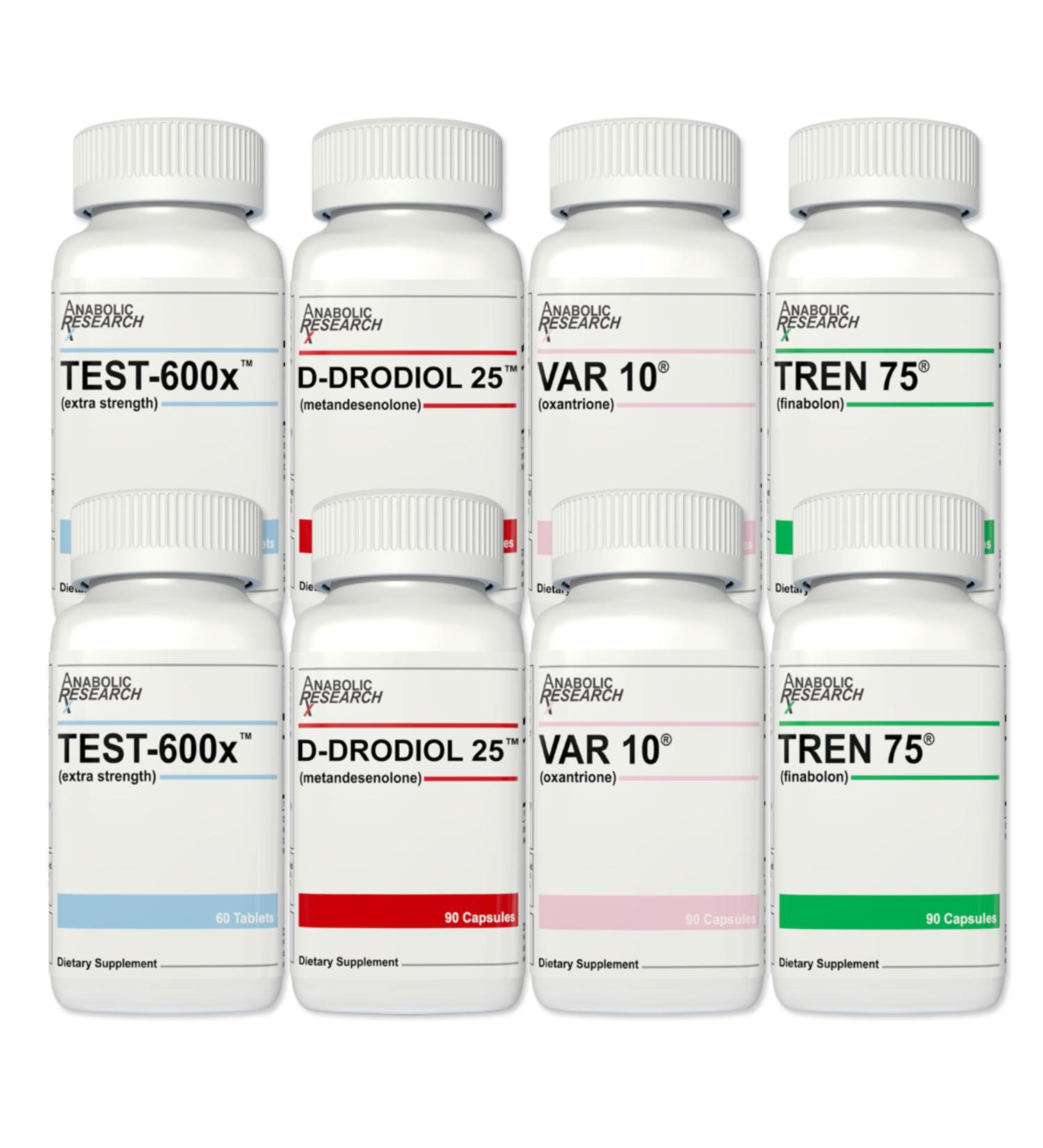 Buy Strength Stack +Plus - Ultimate Test Support System (2 Month Supply) | Test-600x D-dodriol 25 VAR 10 Tren 75 - International Shipping Available - Buy Online on GoSupps.com