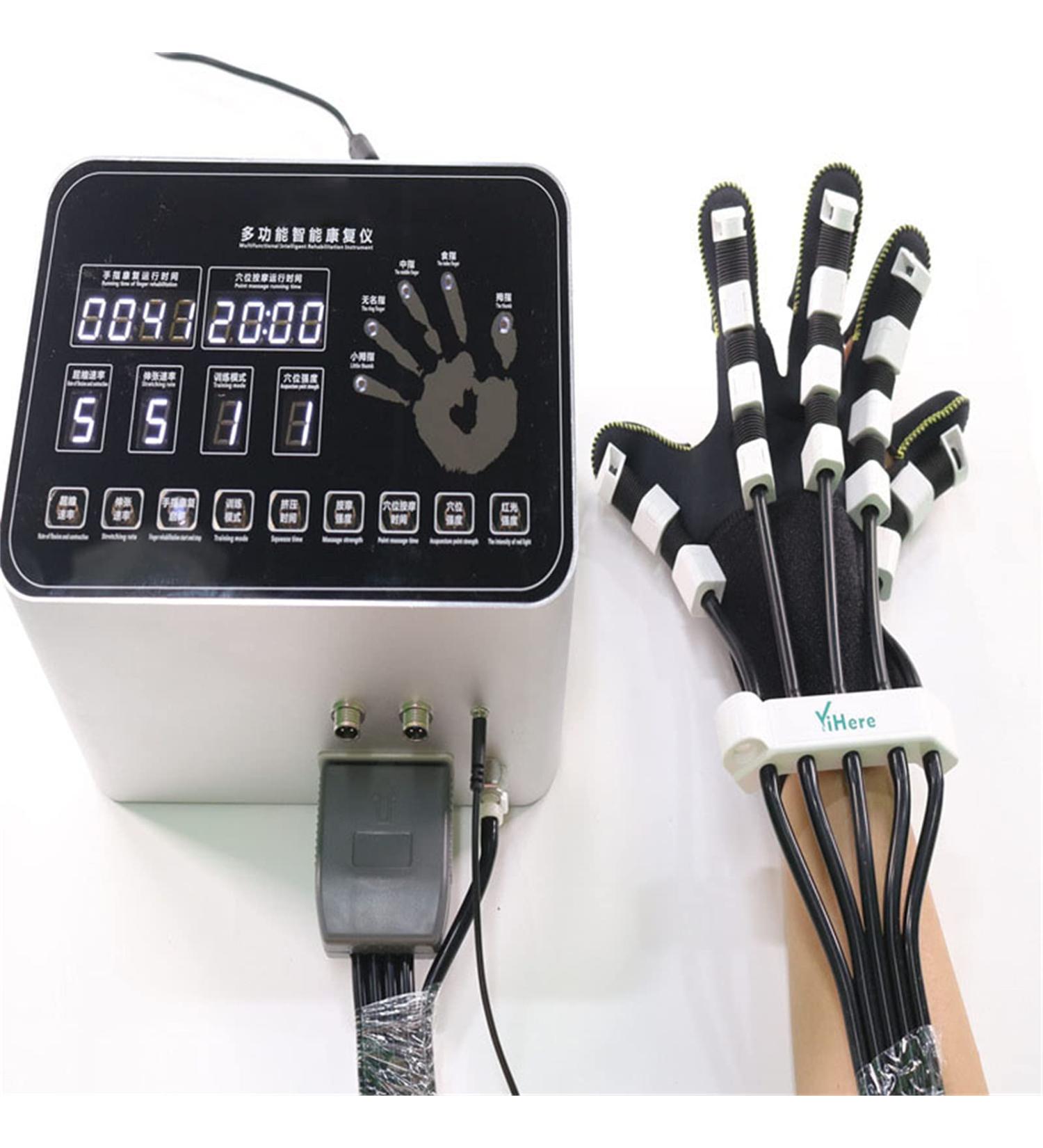 ZZBB Rehabilitation Gloves Finger Orthoses Rehabilitation Robot Exoskeleton Manual Training Functional Hand Splint for Long-Term Relief Right Large - Buy Online on GoSupps.com