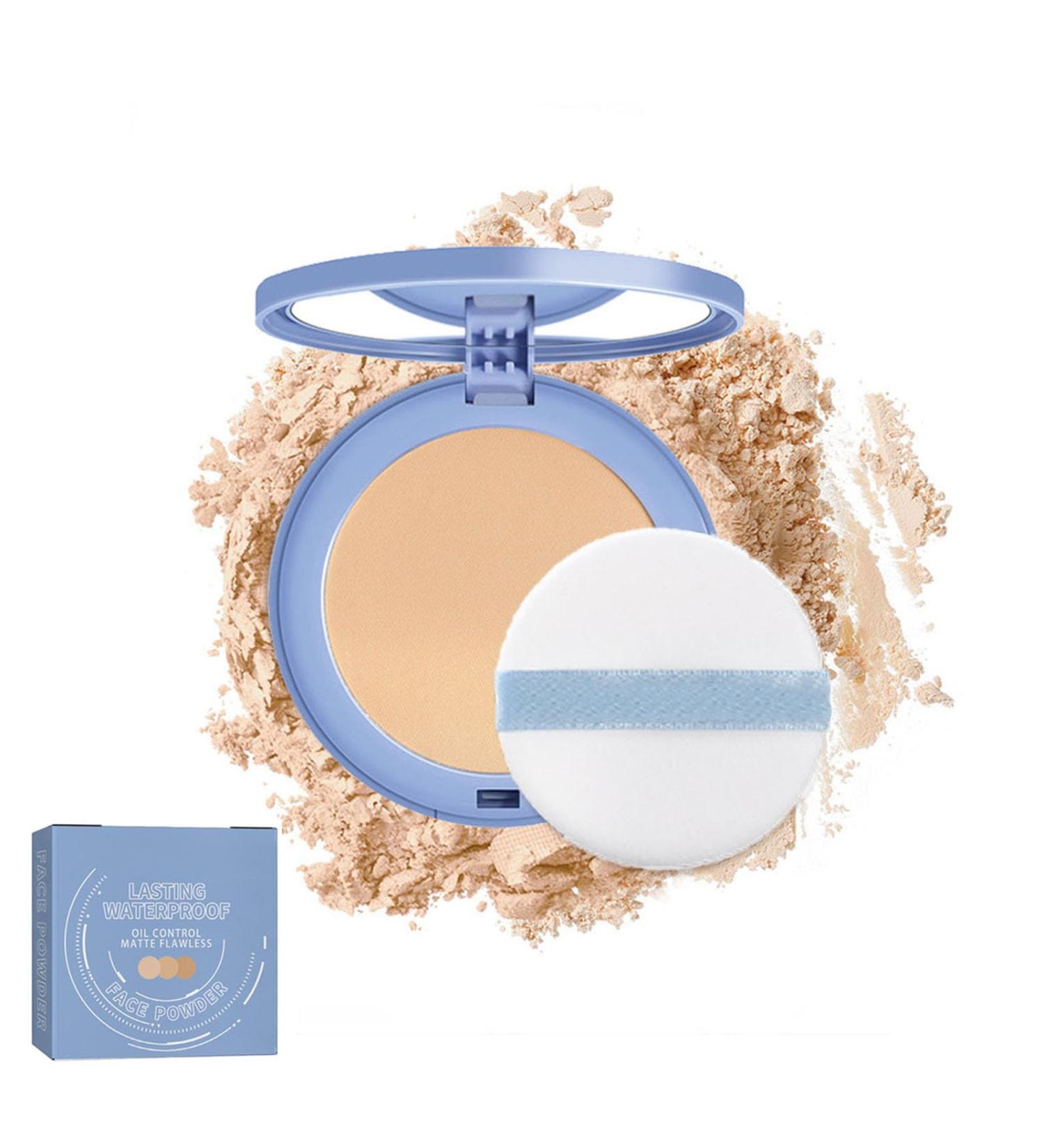 GAGK Matte Perfection Pressed Powder Matte Smooth Flawless Setting Powder Makeup Cruelty Free Lightweight Face Cosmetics Oil Control Pressed Powder Waterproof Long Lasting Finishing Powder 02#-natural Beige 0.2 g (Pack of 5) - Buy Online on GoSupps.com