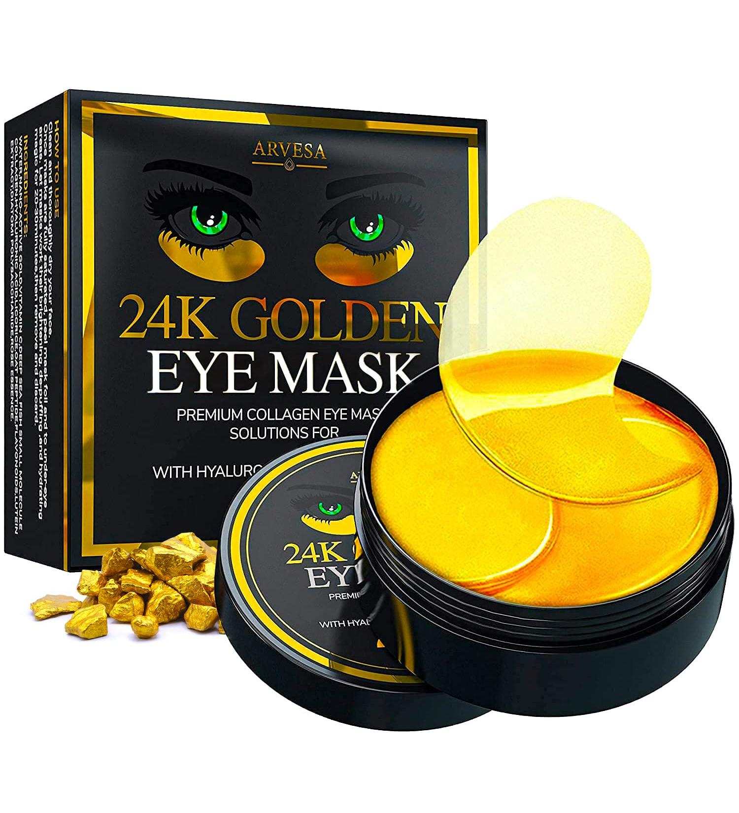 Under Eye Mask for Dark Circles and Puffiness Eye Bags Wrinkles Under Eye Patches for Puffy Eyes with Collagen - Skincare Eye Patch Treatment Masks for Women and Men - Under Eye Gel Pads - Buy Online on GoSupps.com