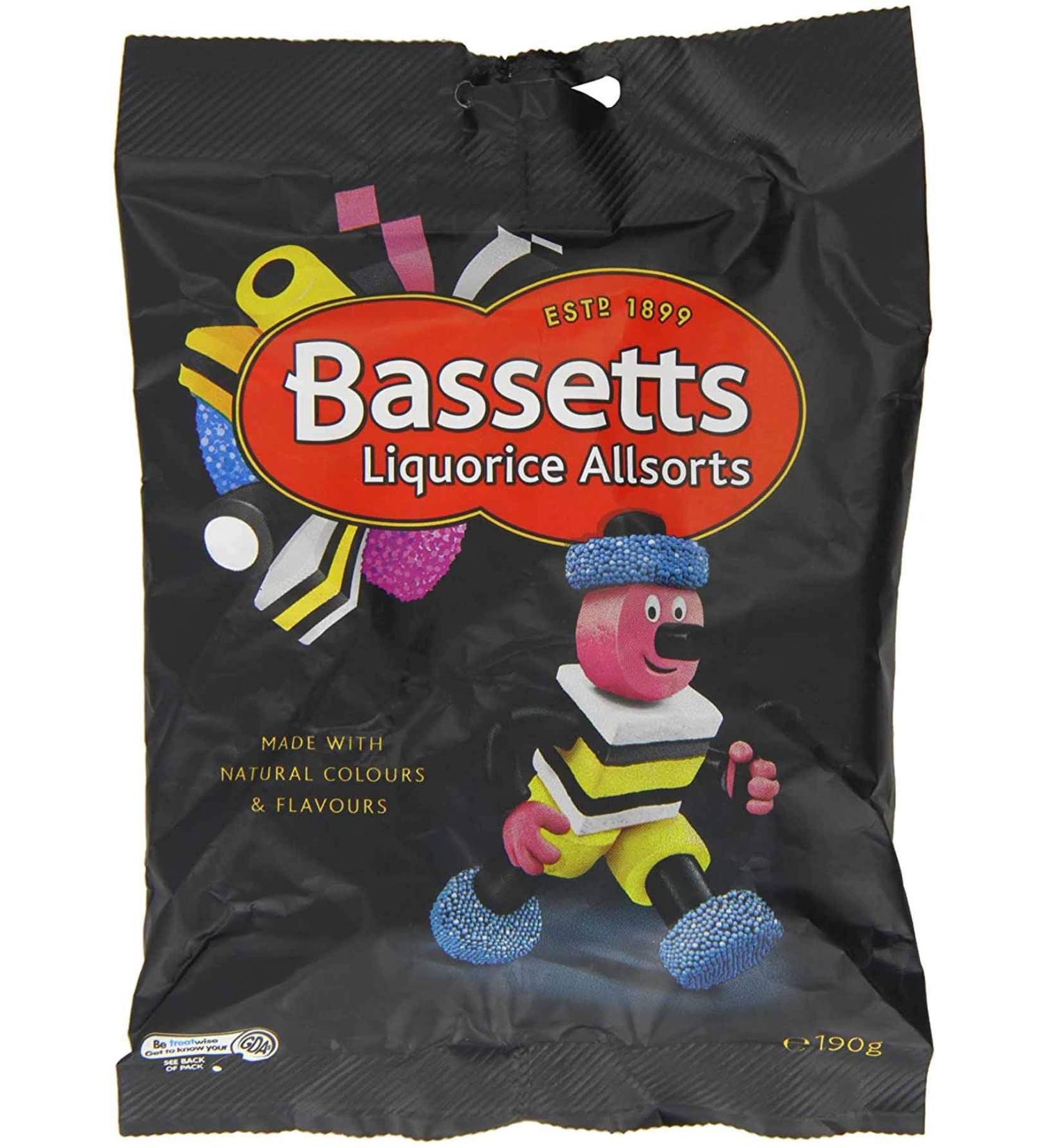 Maynards Bassetts Liquorice Allsorts 190g - Buy Online on GoSupps.com