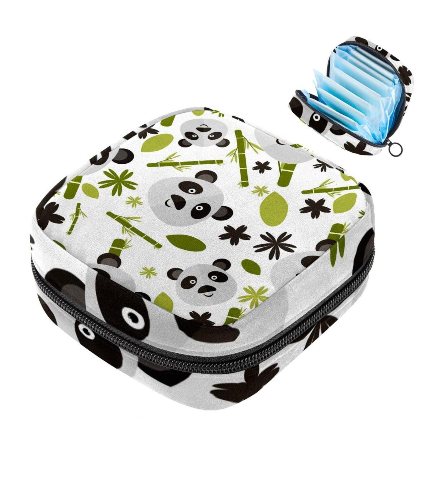 Shop Stylish Women's Panda Binding Bags | Multi-Purpose Tampon Storage & Zip Pocket Menstrual Bags - Buy Online on GoSupps.com