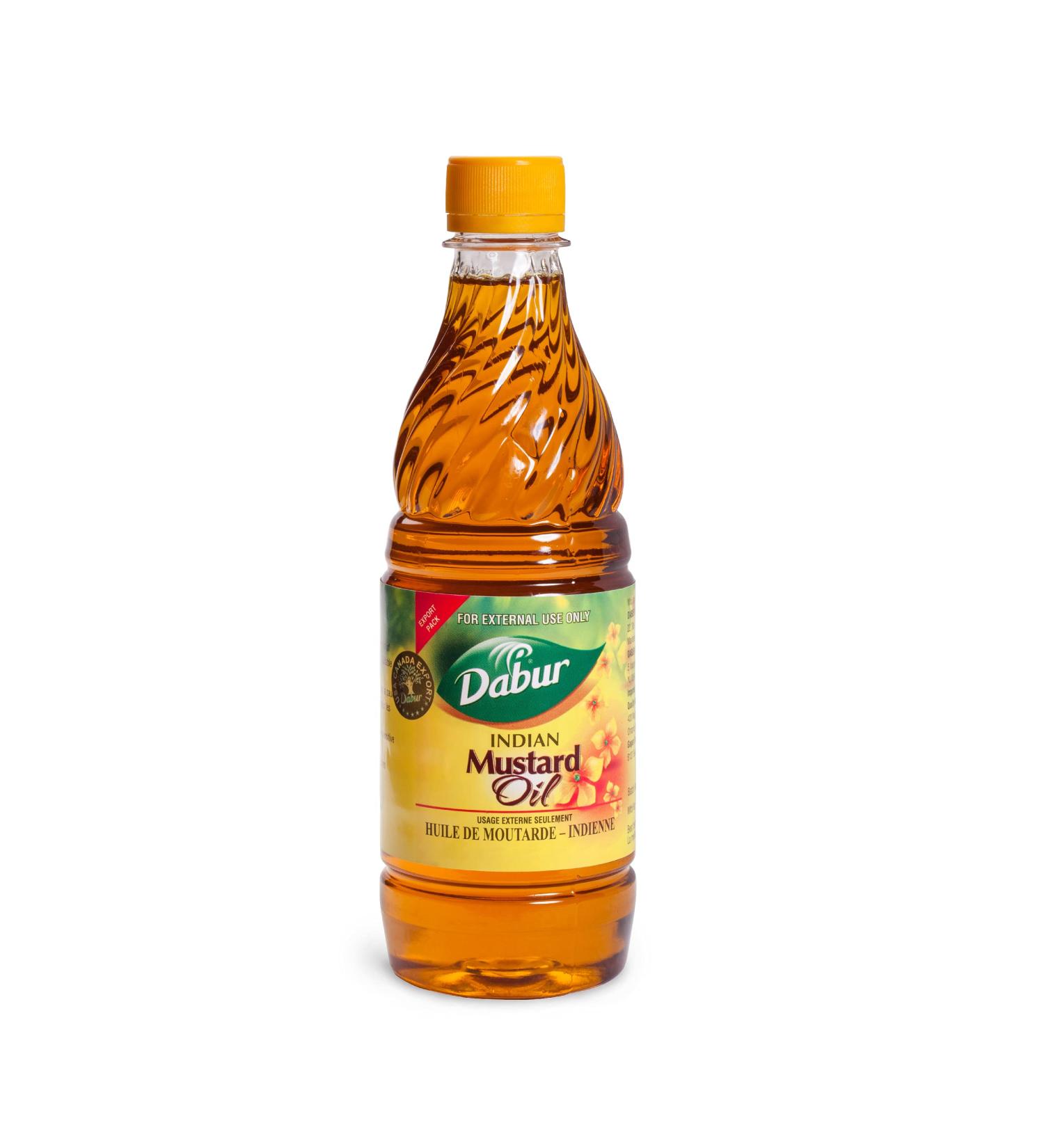 Dabur Mustard Oil 1L (33.8 Fl Oz) - Pack of 1 | Pure & Natural - Buy Online on GoSupps.com