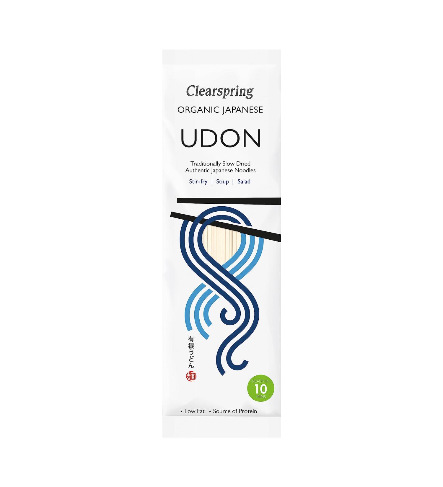 Clearspring Organic Japanese Udon Noodles 200g - Buy Online on GoSupps.com